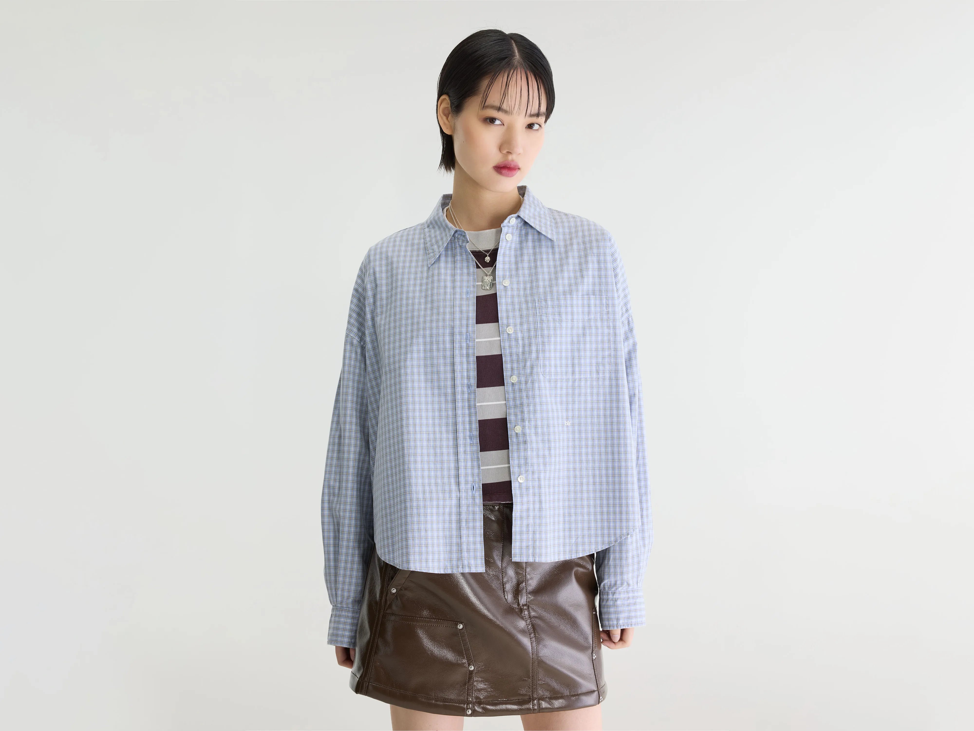 Ginger checked shirt (262 / W / CHECK F)