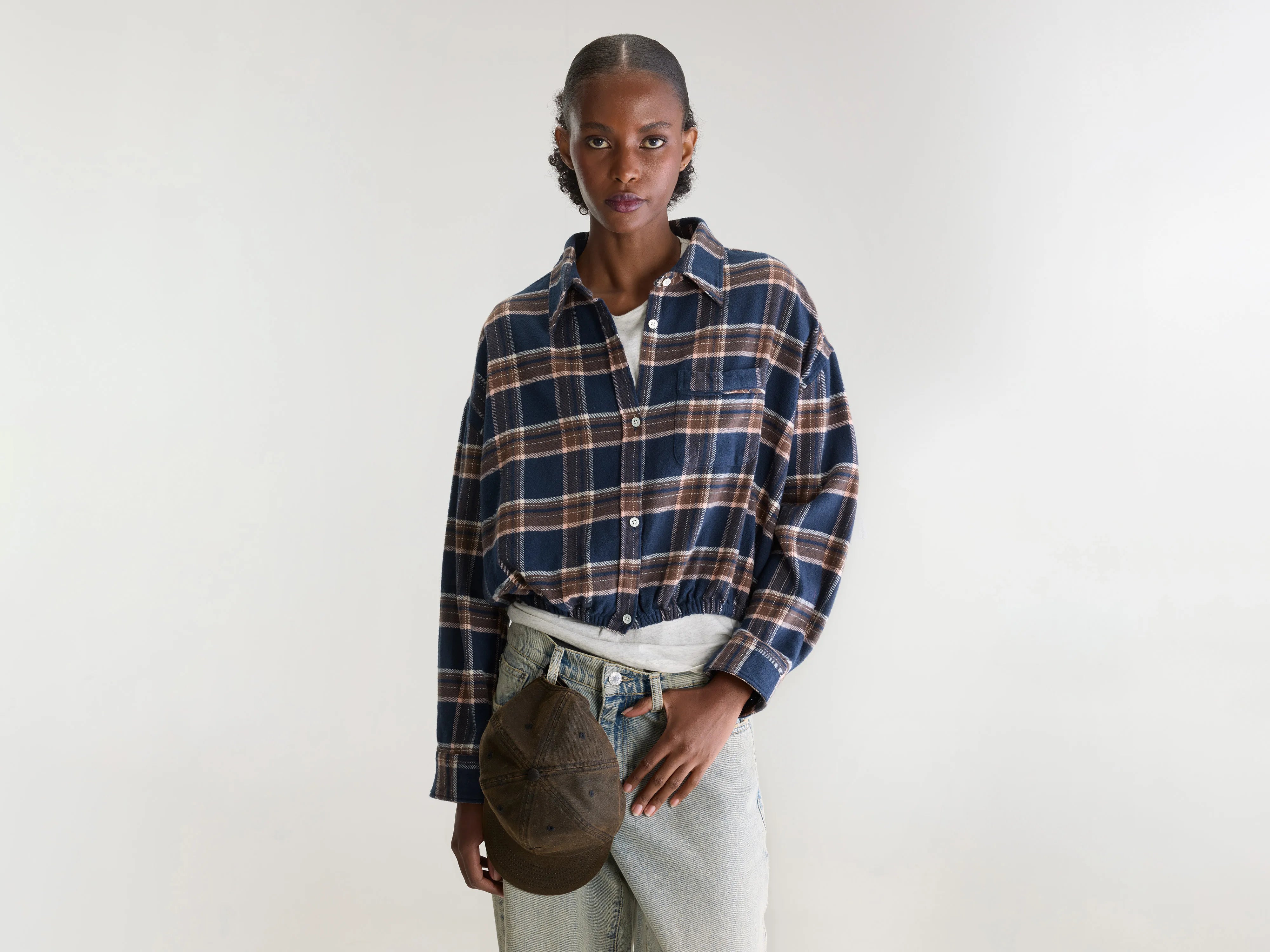 Gemma checked shirt (262 / W / CHECK P)