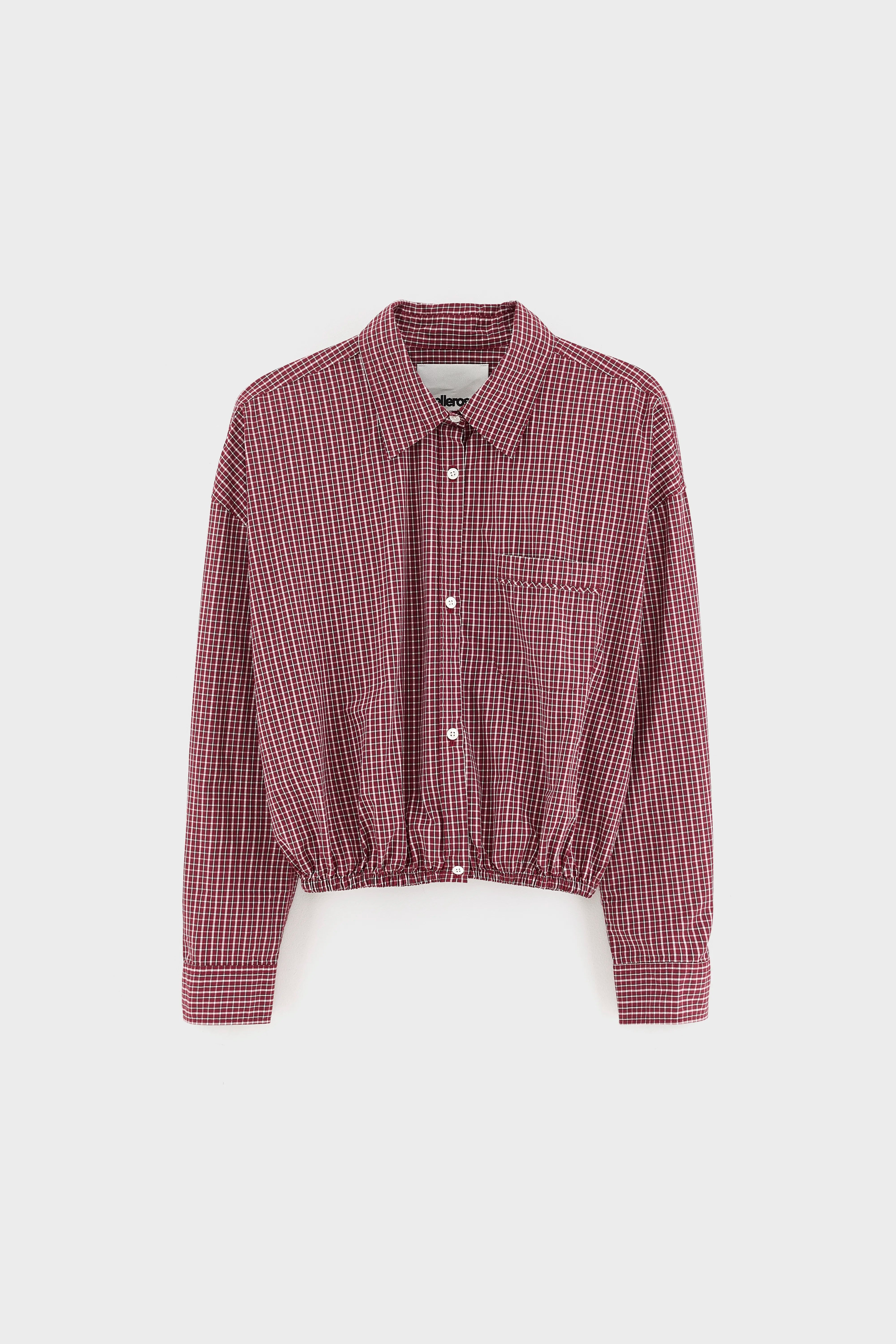 Gemma micro-checked shirt (262 / W / CHECK G)