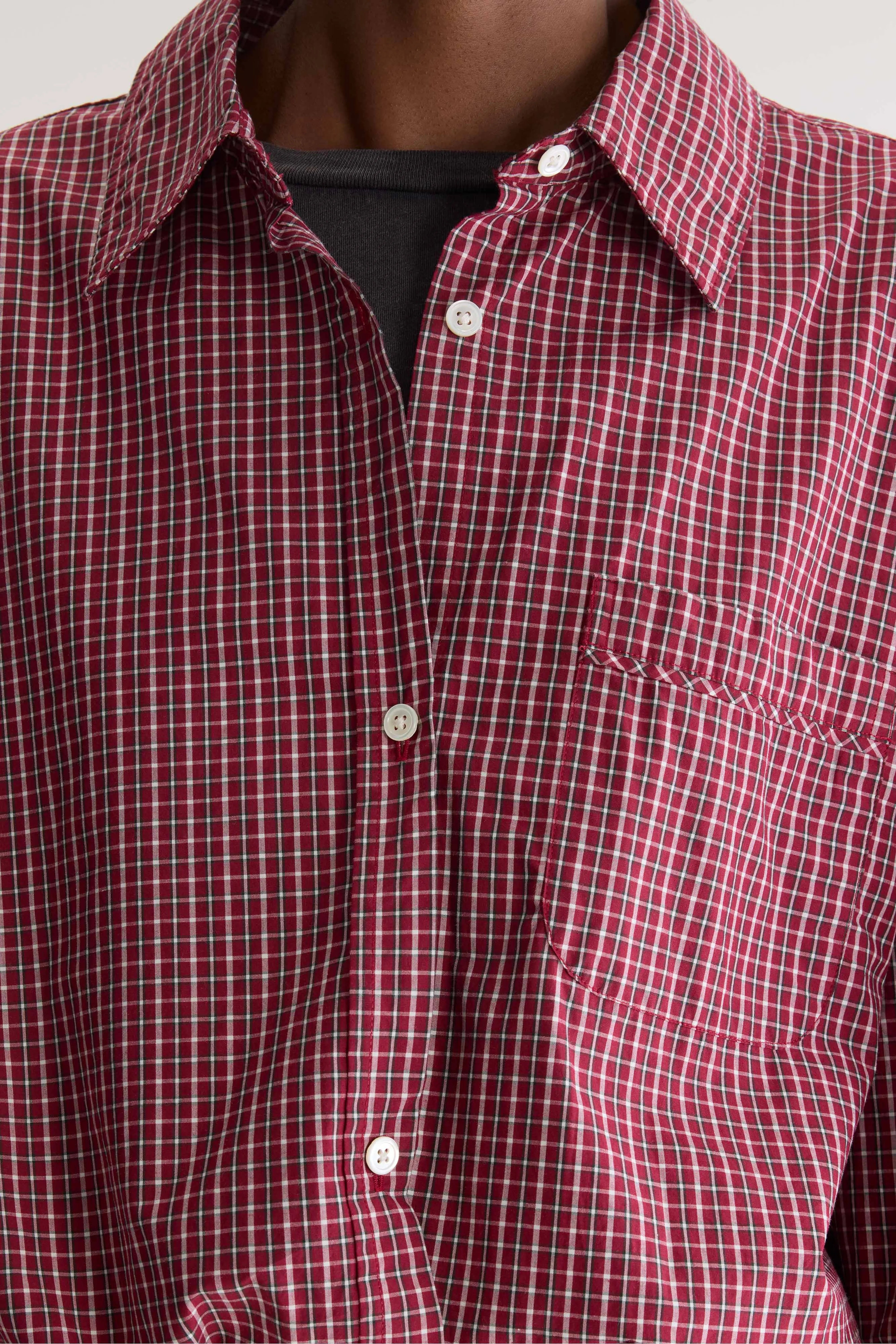 Gemma micro-checked shirt (262 / W / CHECK G)