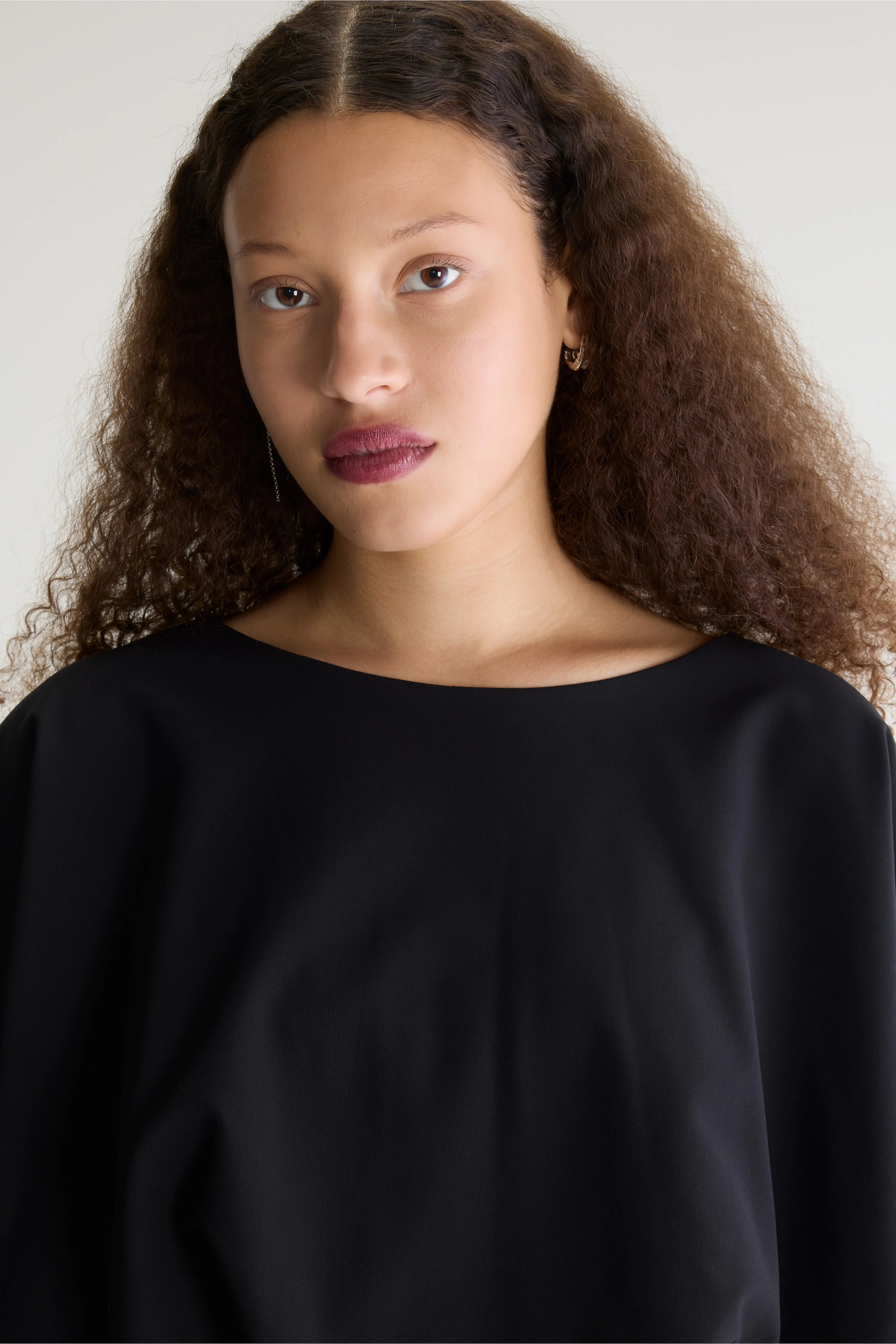 Blouse col bateau Karma (262 / W / BLACK)