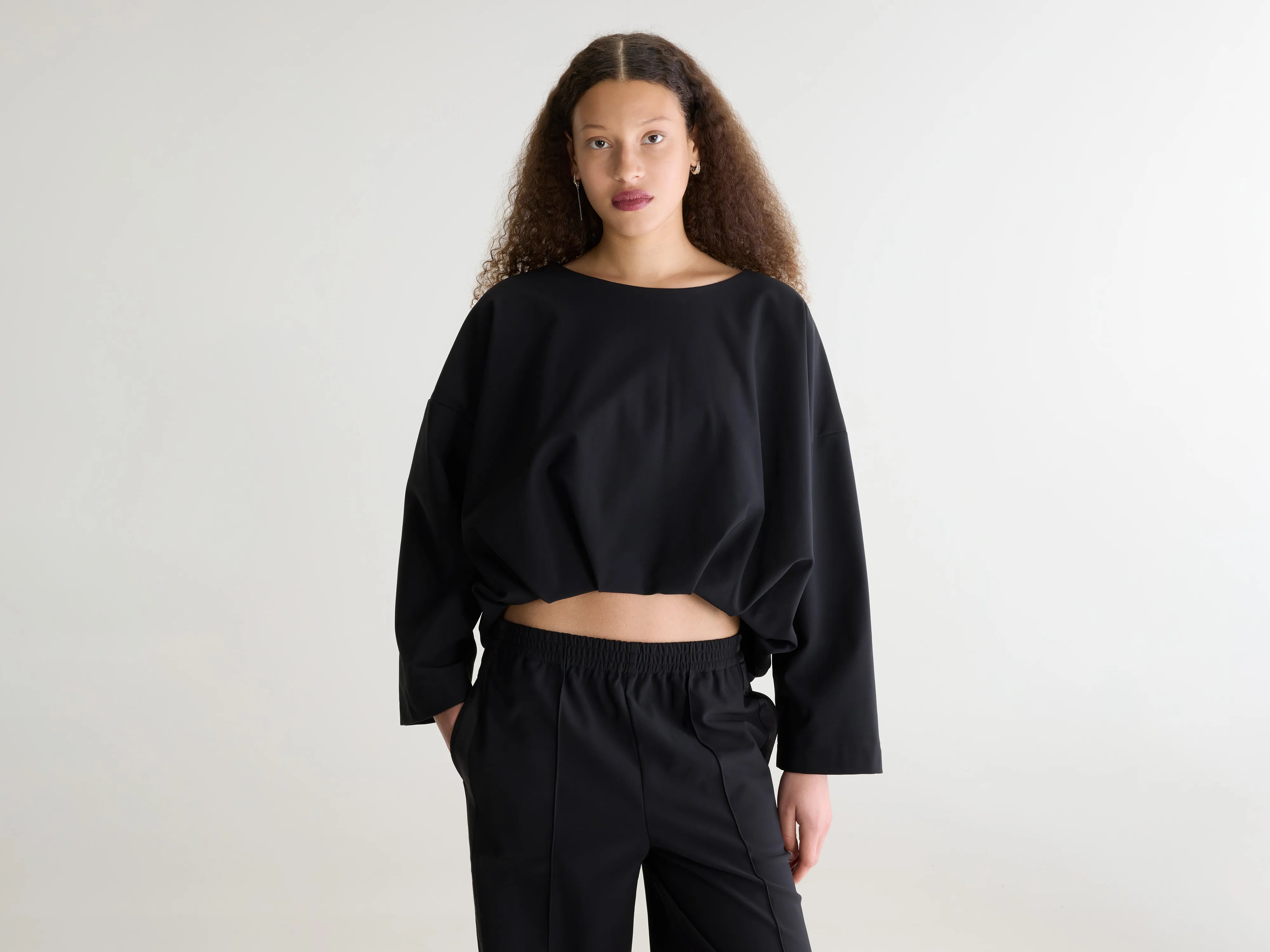 Blouse col bateau Karma (262 / W / BLACK)