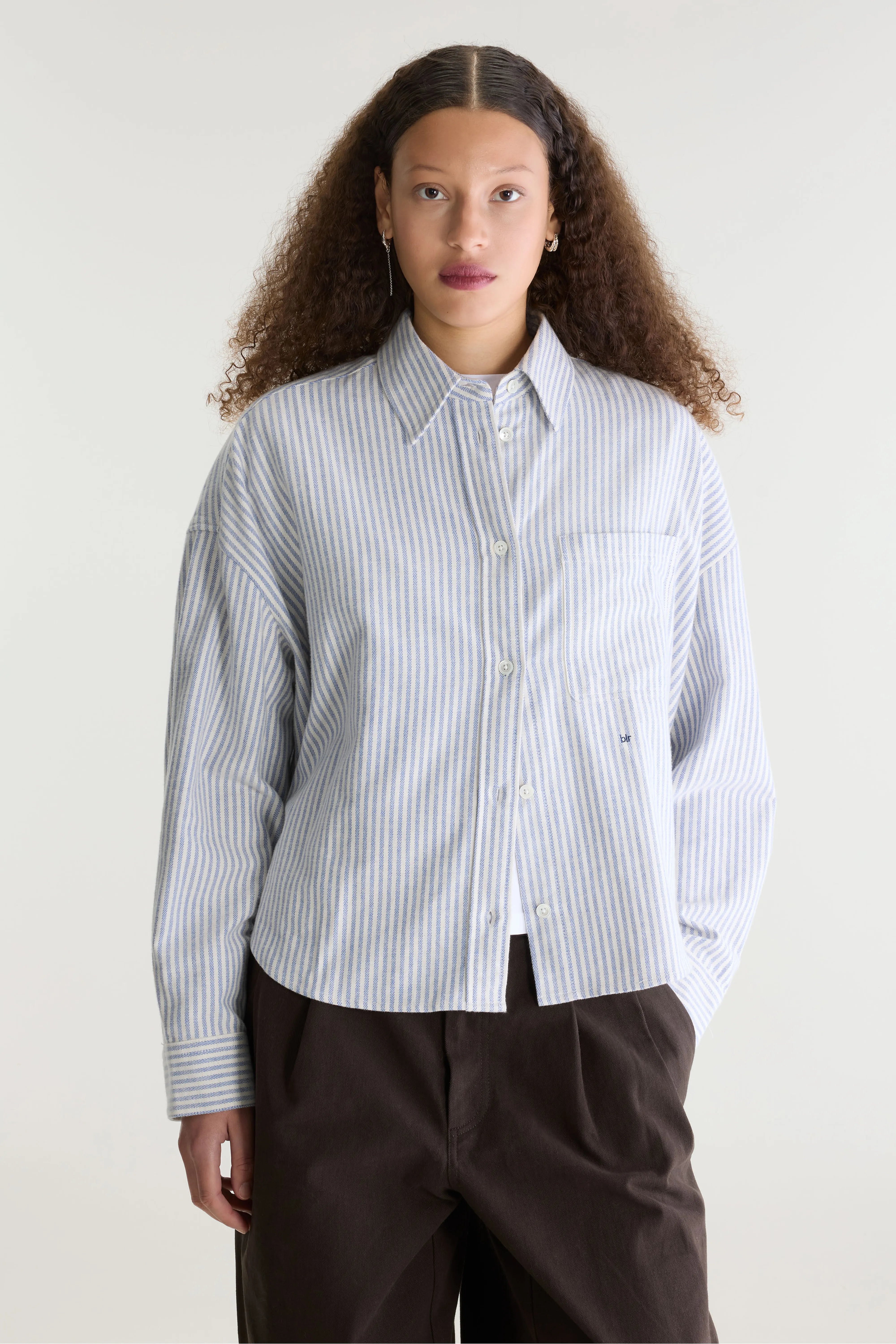 Jaxie relaxed striped shirt (262 / W / STRIPE A)