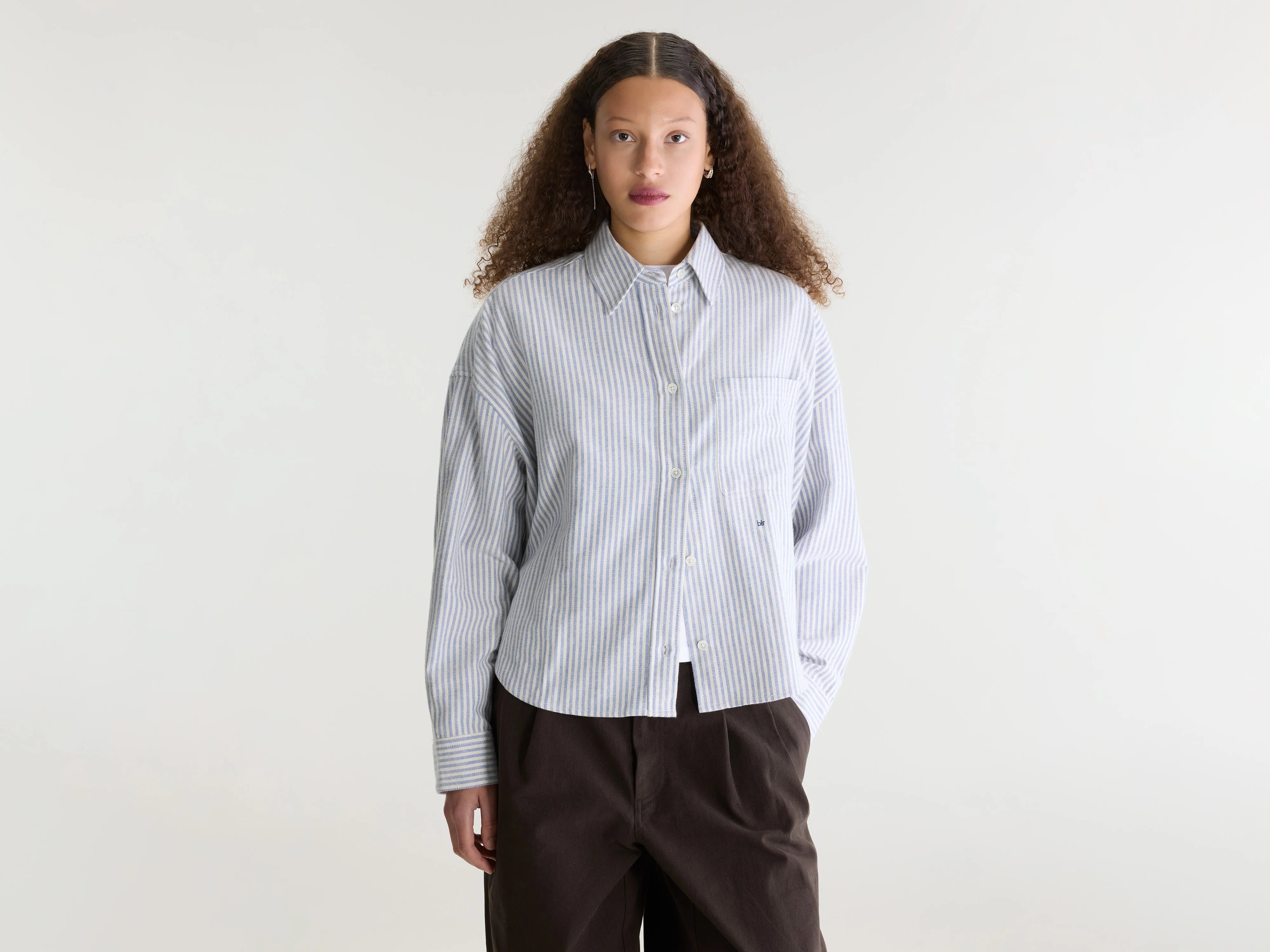 Jaxie relaxed striped shirt (262 / W / STRIPE A)