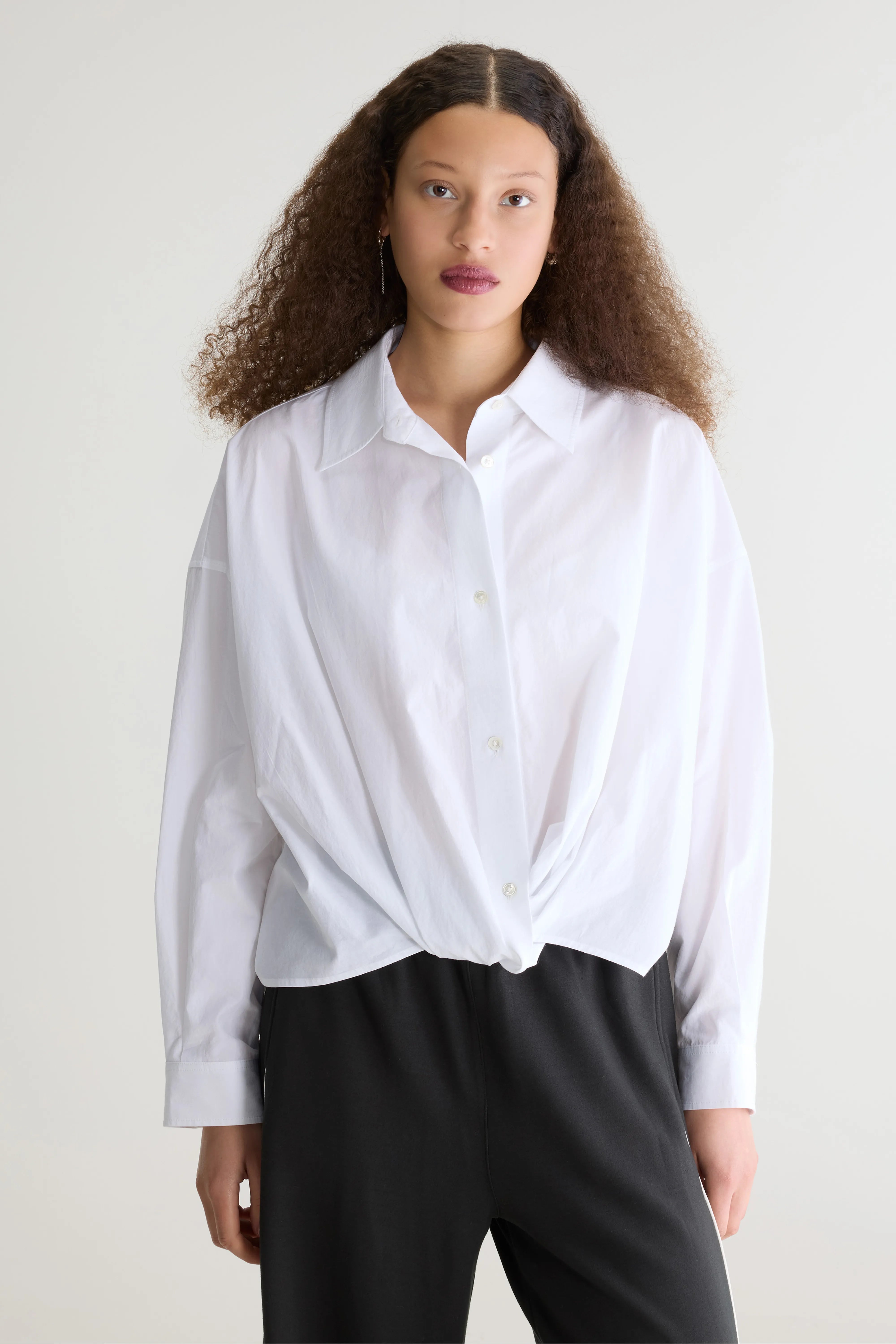 Tonny poplin shirt (262 / W / WHITE)