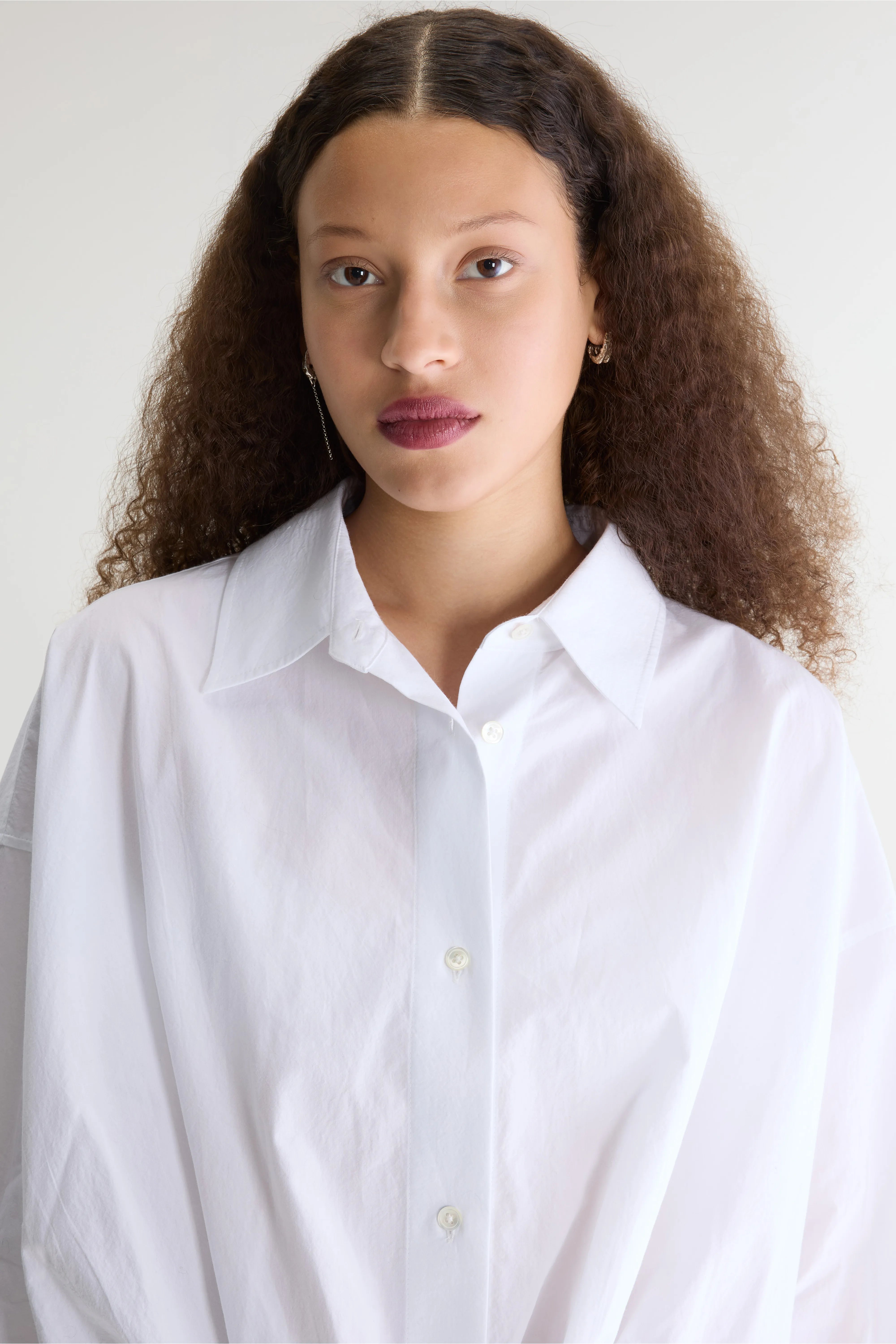 Tonny poplin shirt (262 / W / WHITE)
