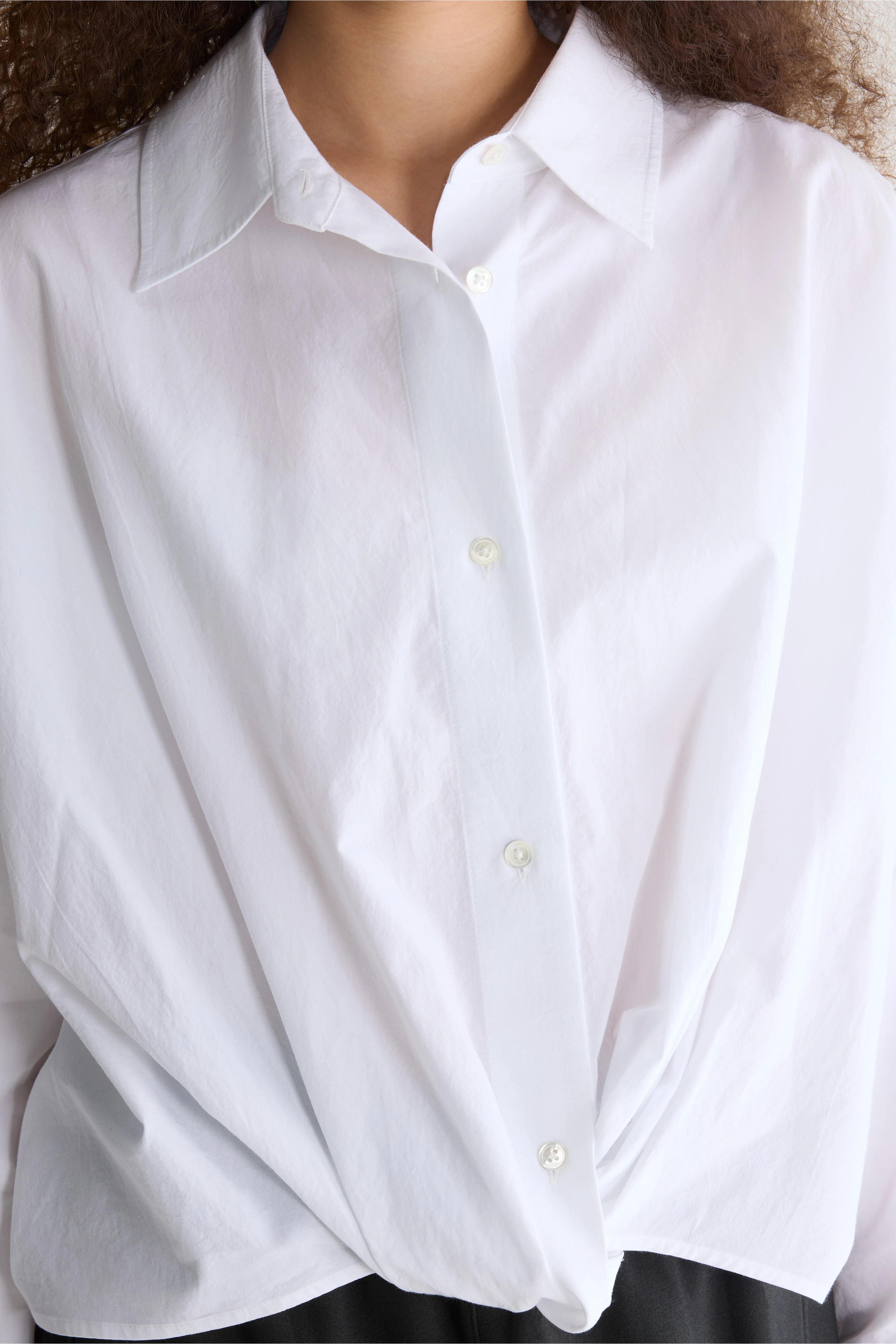 Tonny poplin shirt (262 / W / WHITE)