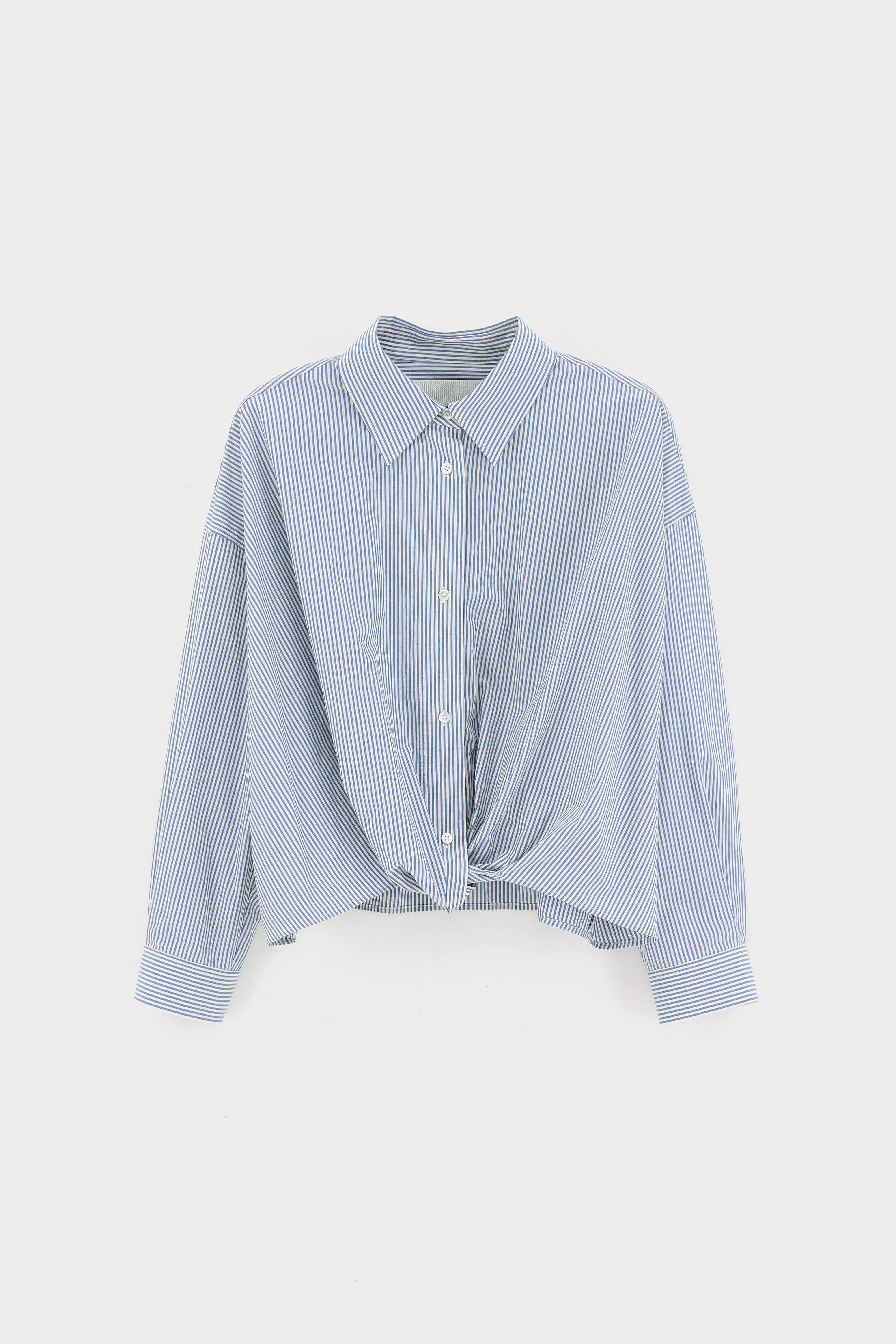 Chemise en popeline rayée Tonny (262 / W / STRIPE A)
