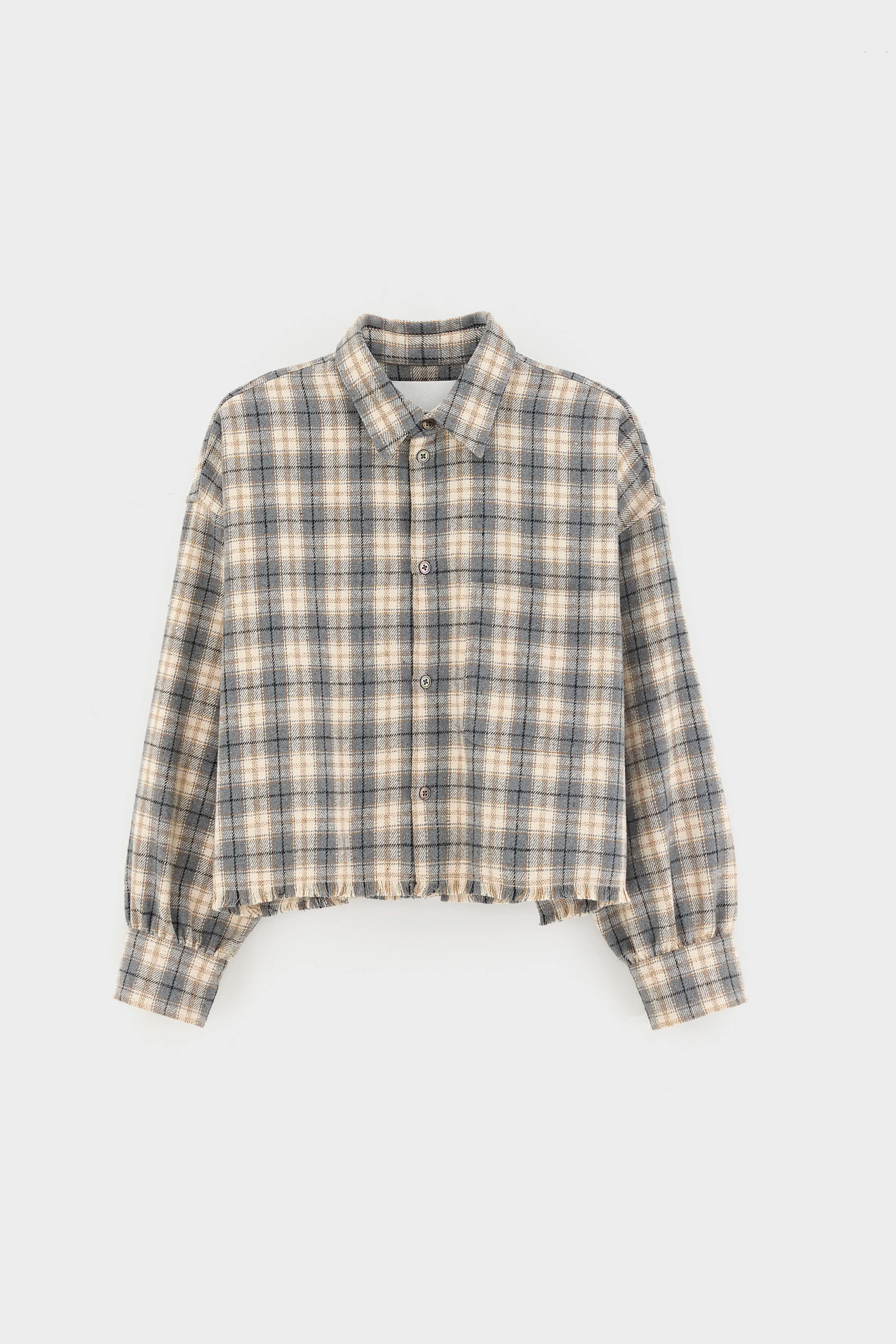 Jonnie cropped geruit hemd (262 / W / CHECK A)