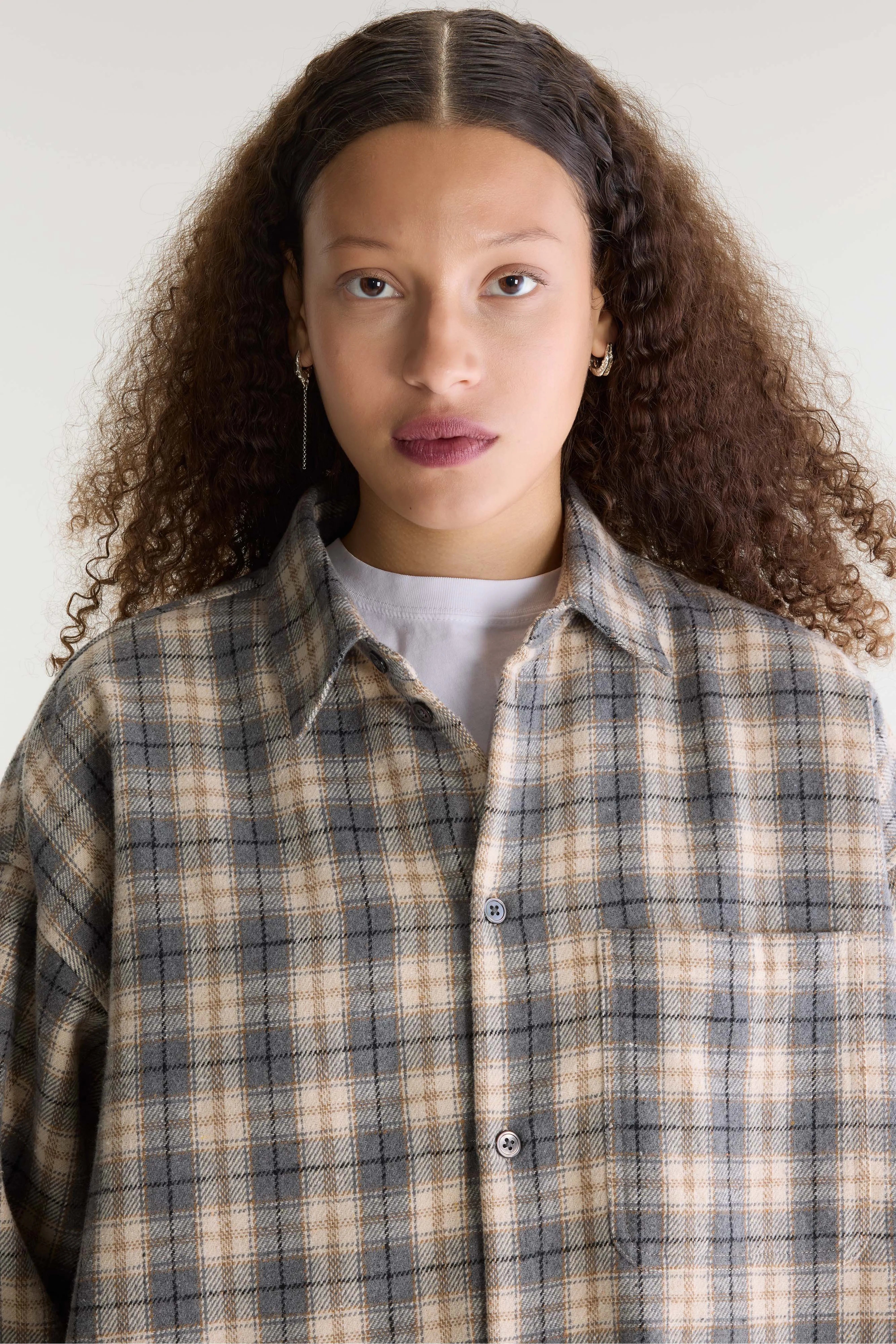 Jonnie cropped geruit hemd (262 / W / CHECK A)