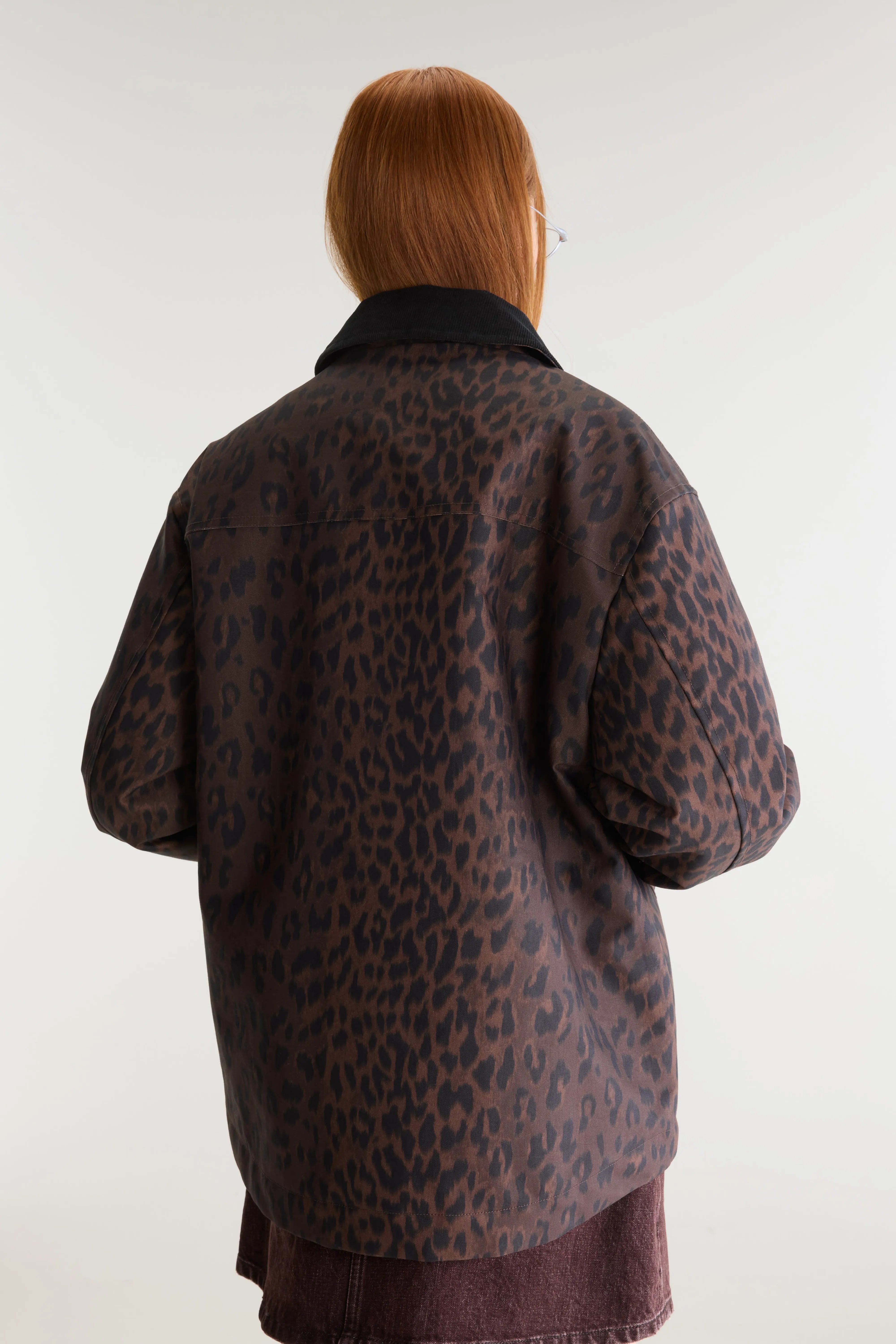 Jaimee jas met luipaardprint (262 / W / DISPLAY A)