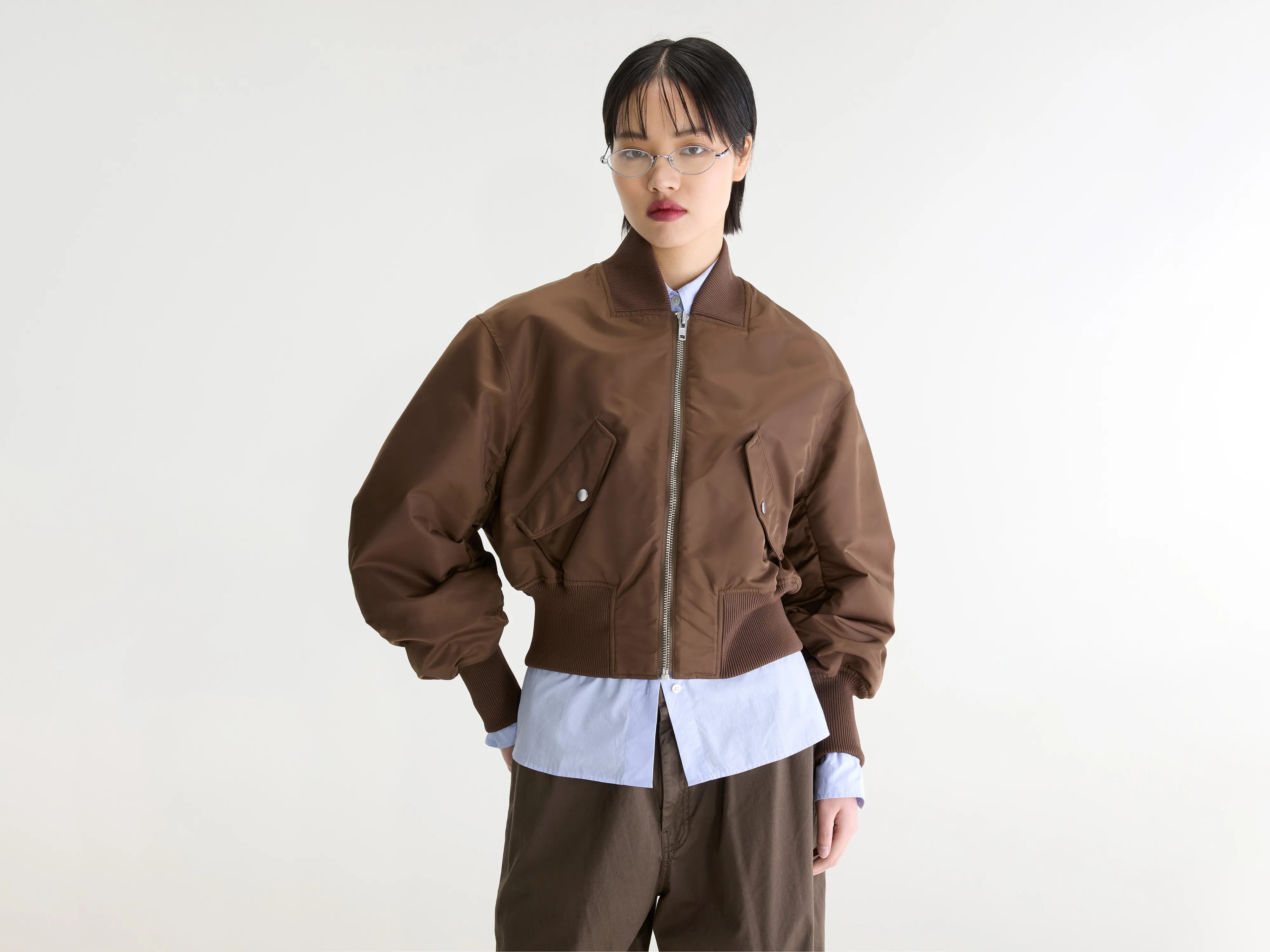Hendry bomber jacket (262 / W / MOCCA)