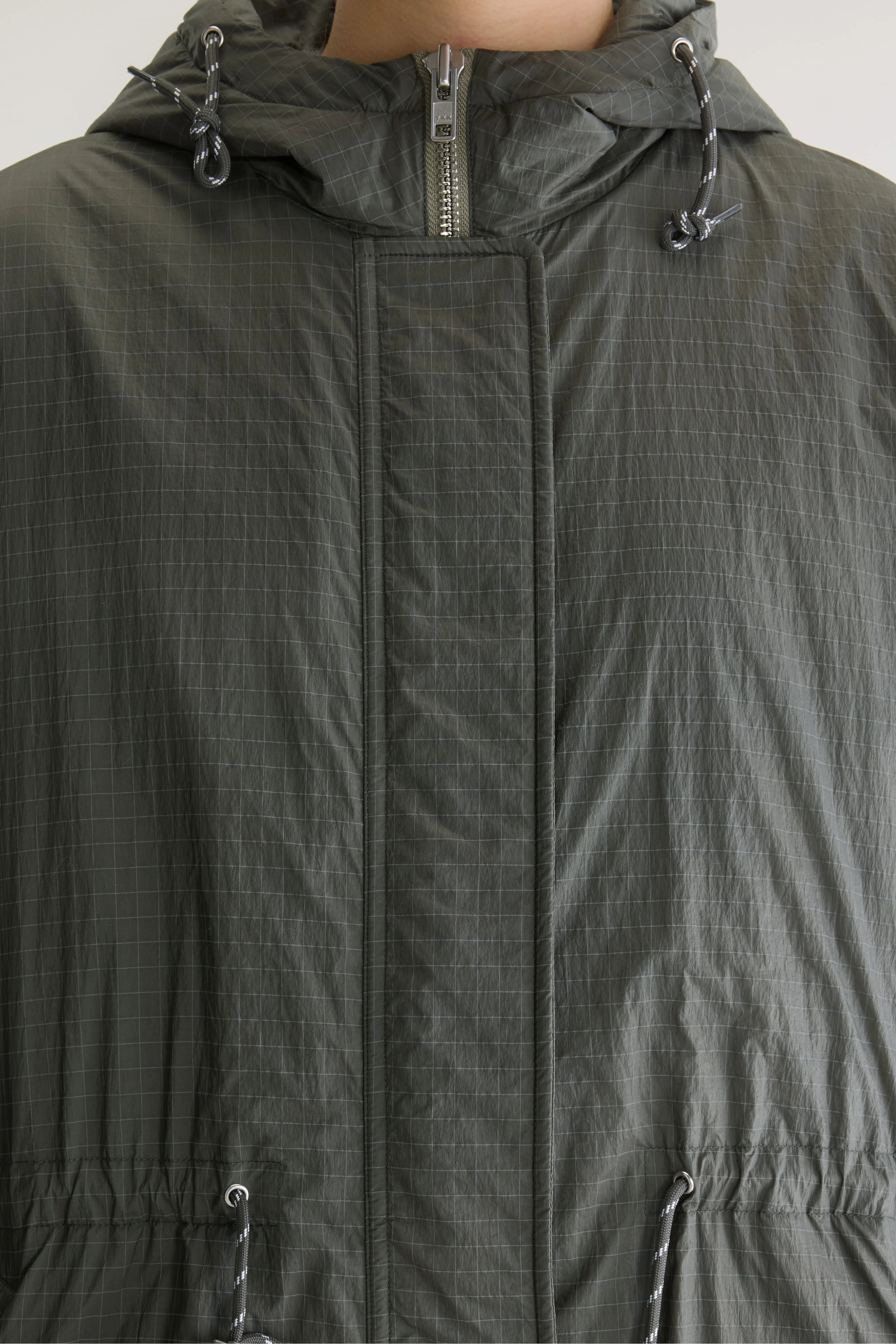 Manteau à capuche Heleny (262 / W / METAL GREEN)