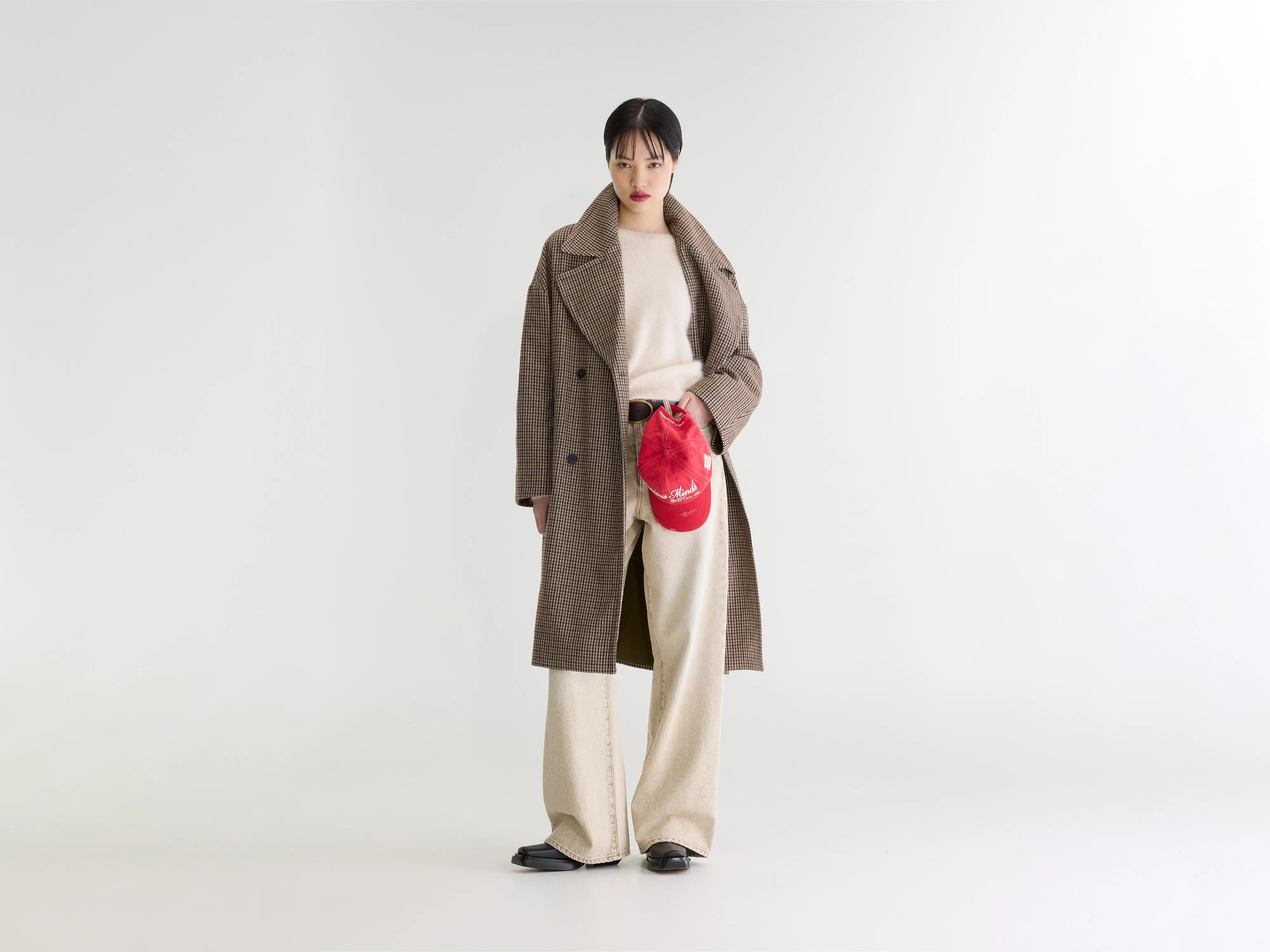 Jaguar houndstooth coat (262 / W / DISPLAY A)