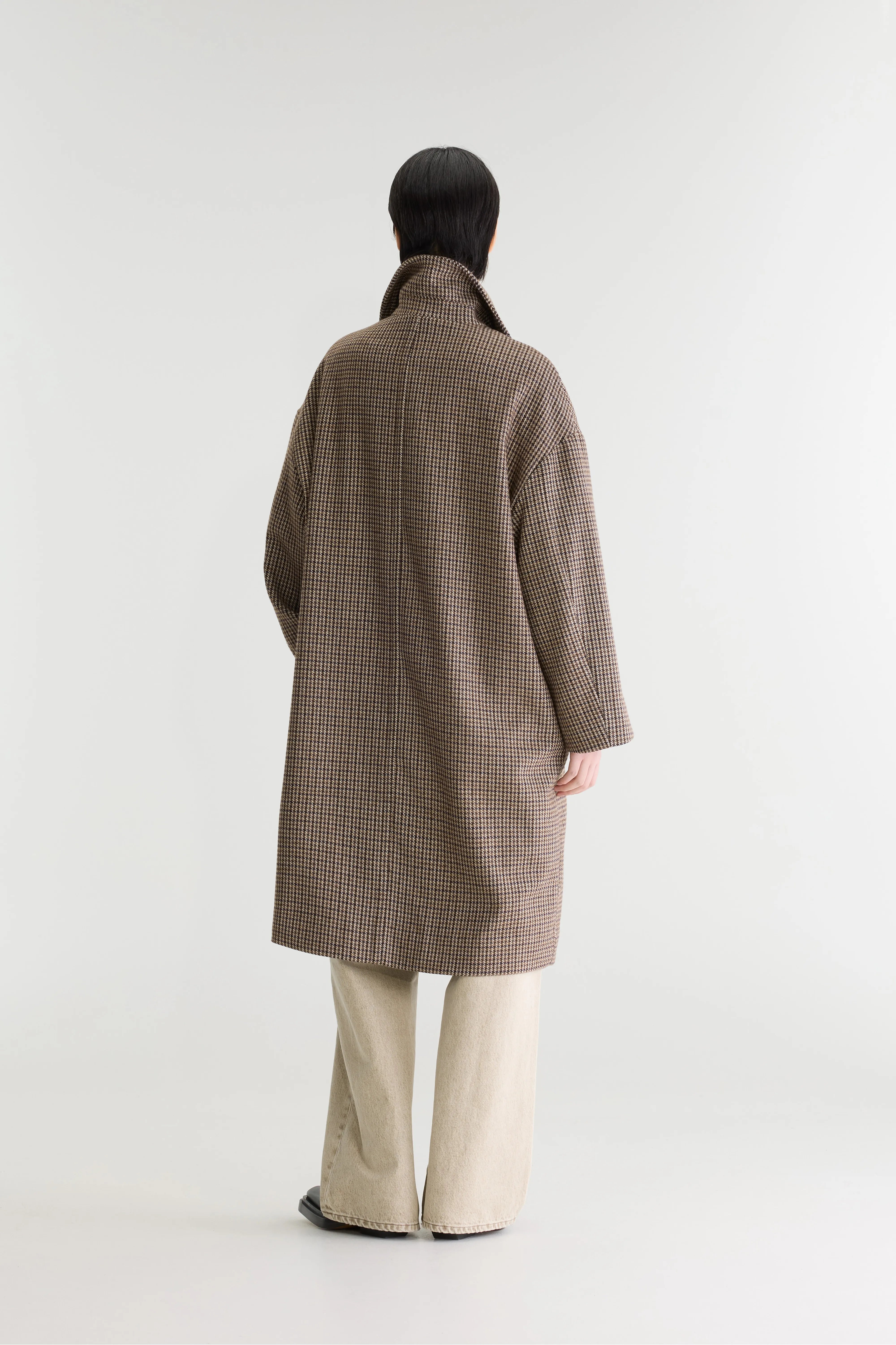 Jaguar houndstooth coat (262 / W / DISPLAY A)