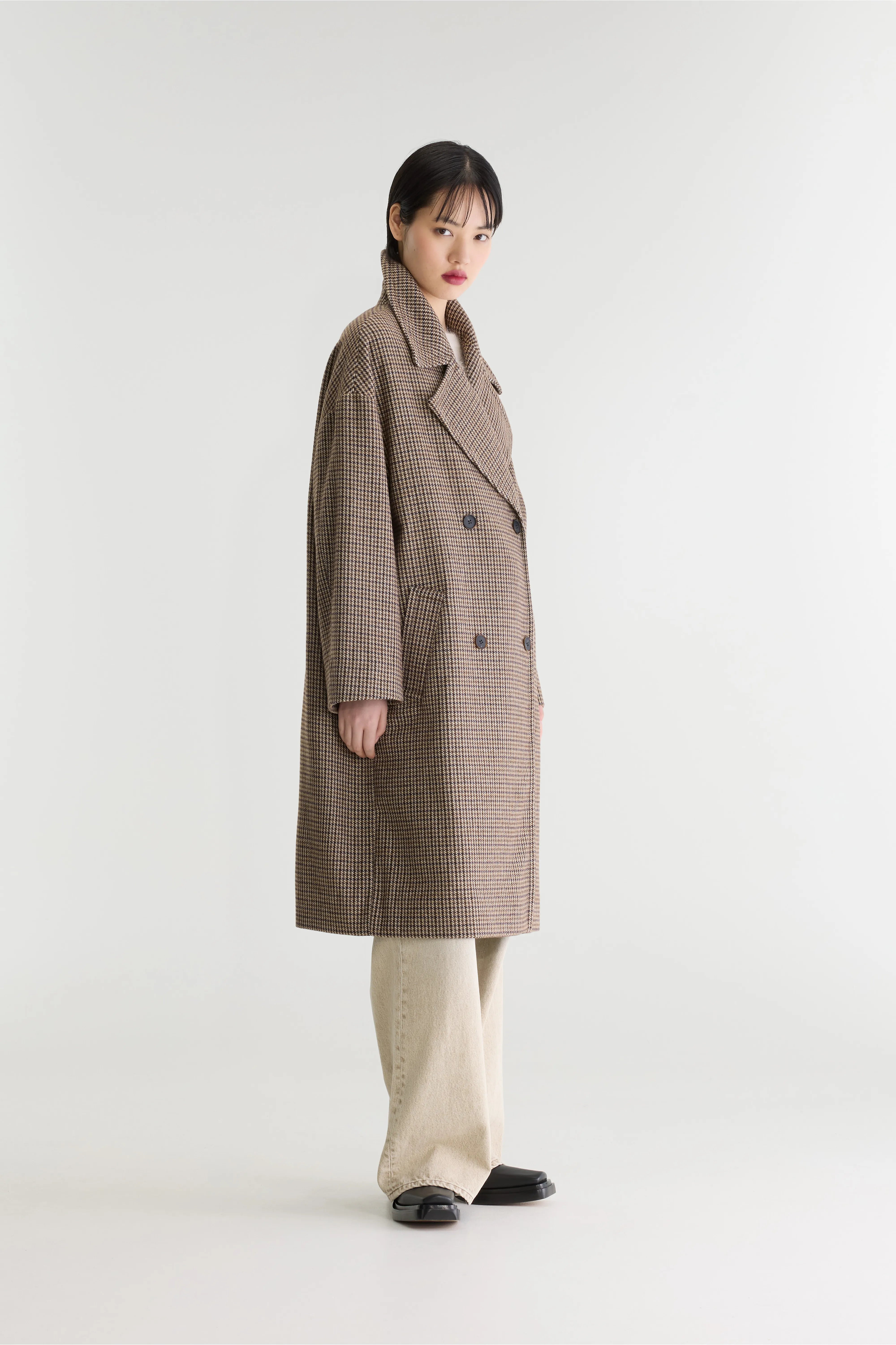 Jaguar houndstooth coat (262 / W / DISPLAY A)