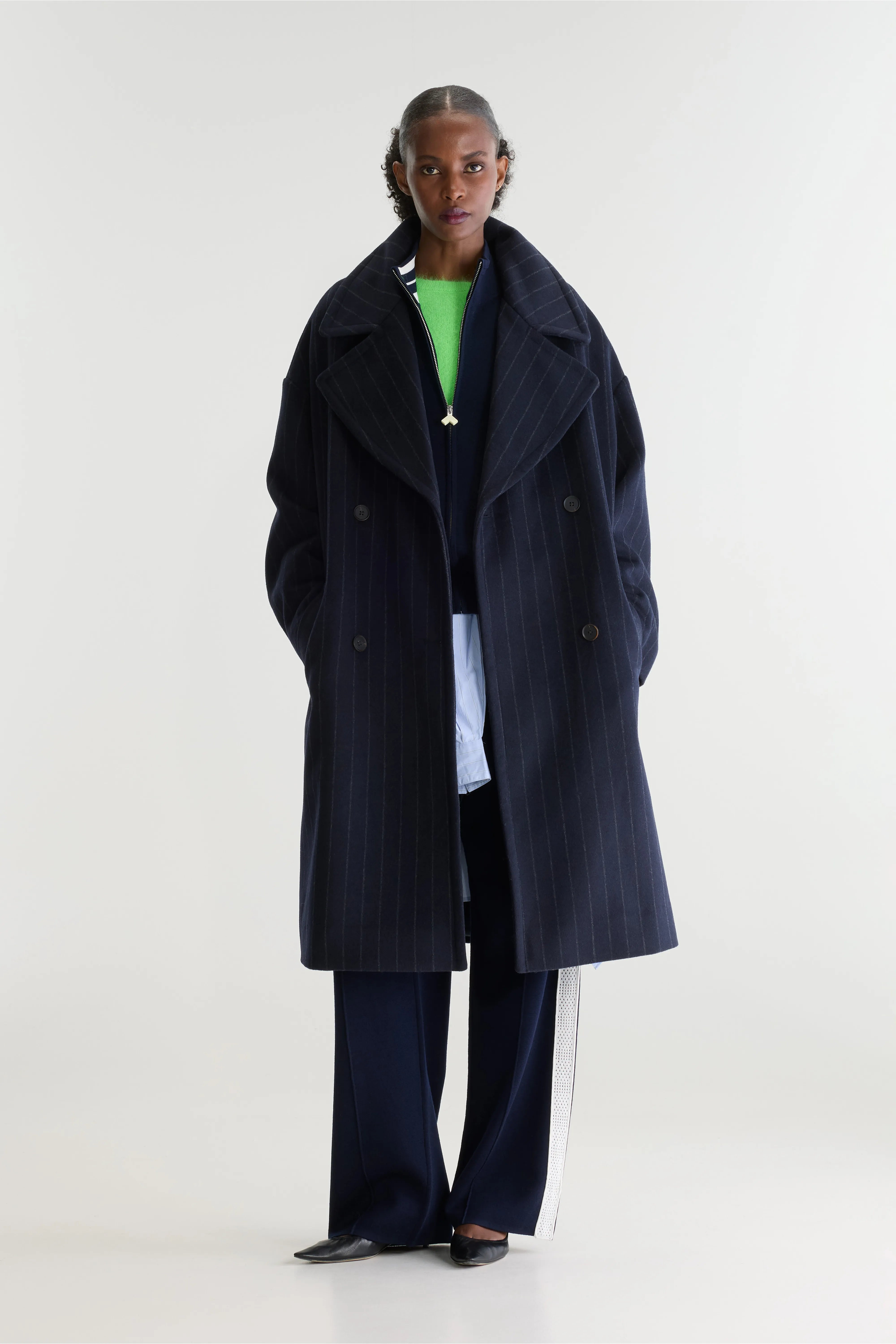 Jaguar pinstripe coat (262 / W / STRIPE A)