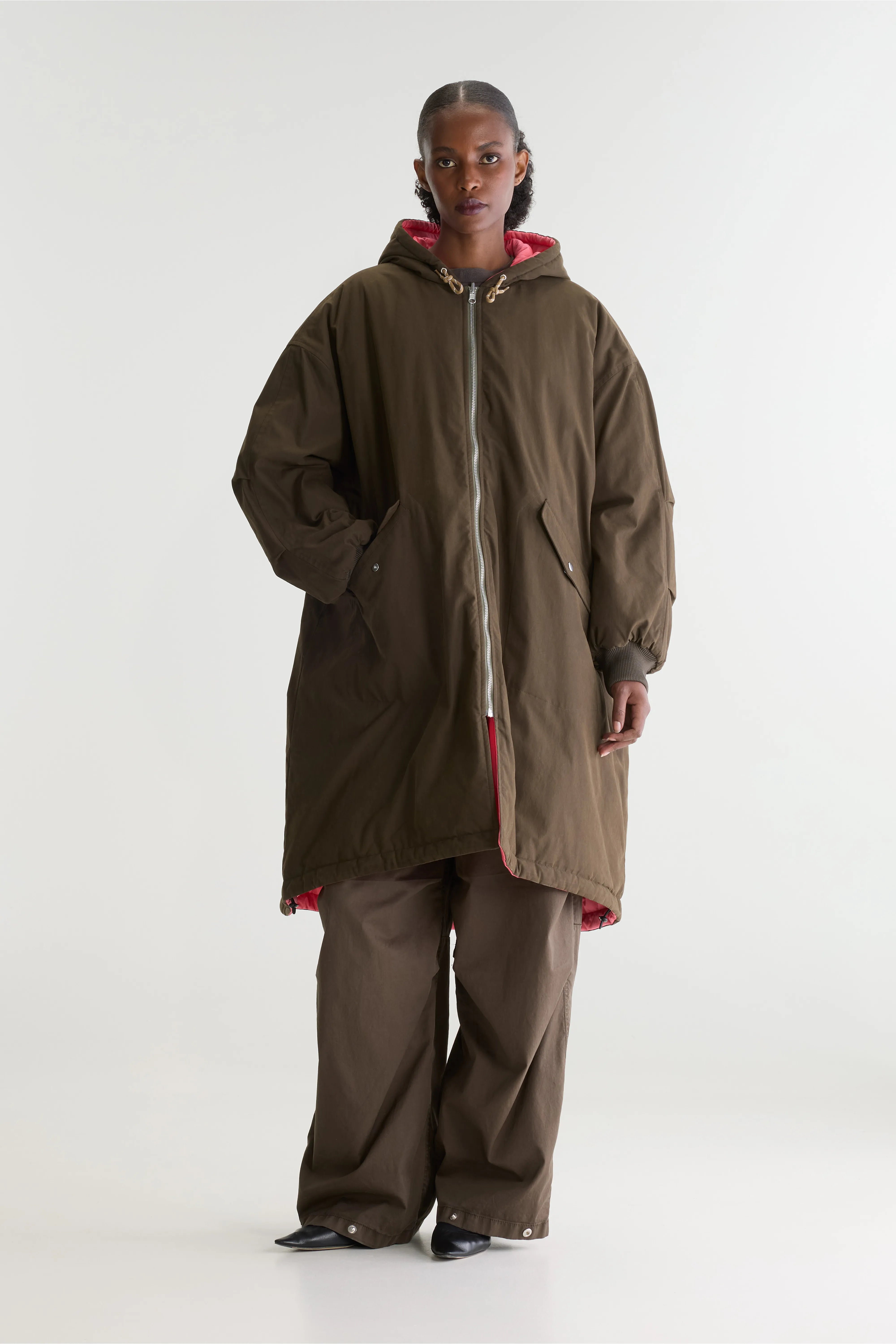 Manteau à capuche Honor (262 / W / EBONY)