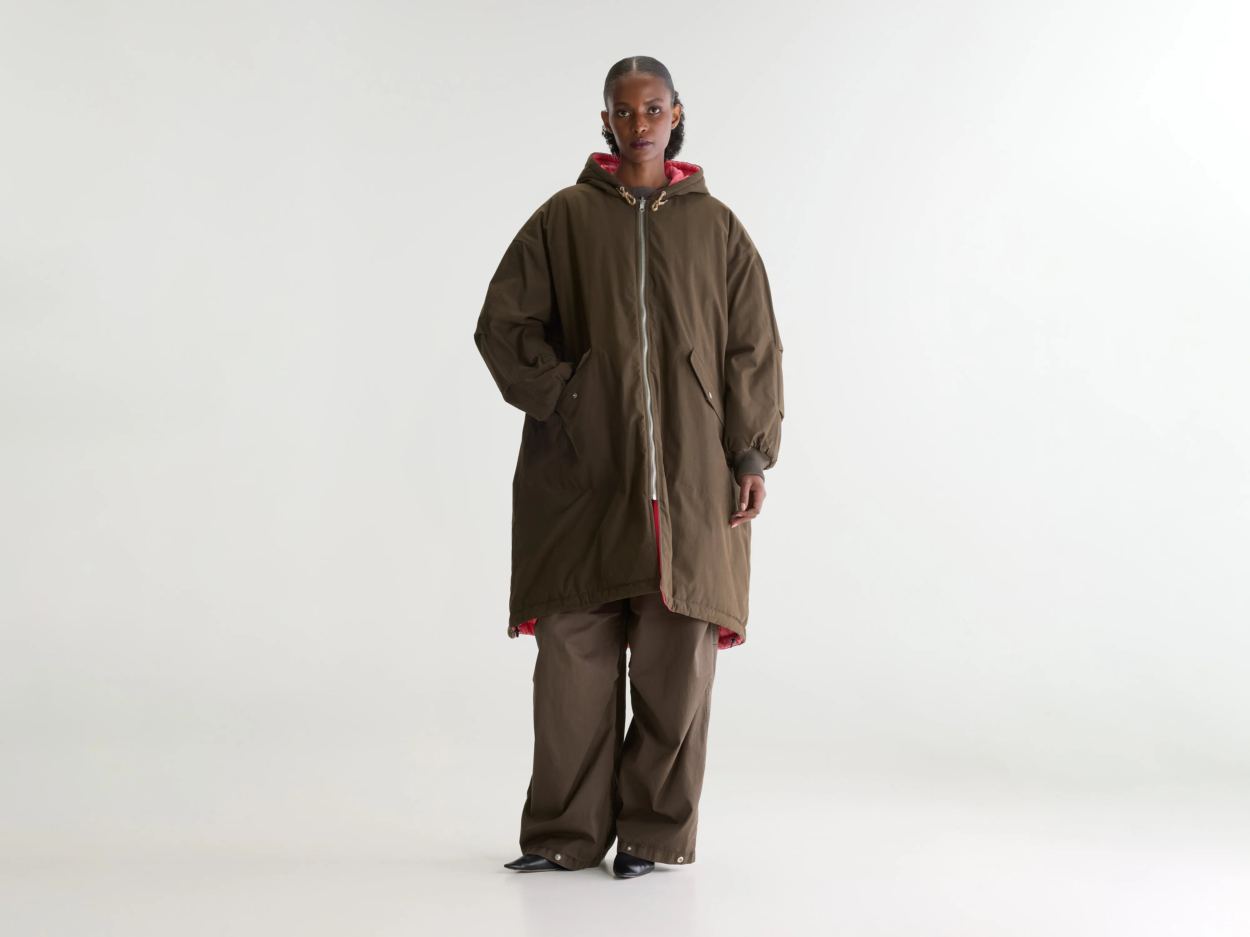 Manteau à capuche Honor (262 / W / EBONY)