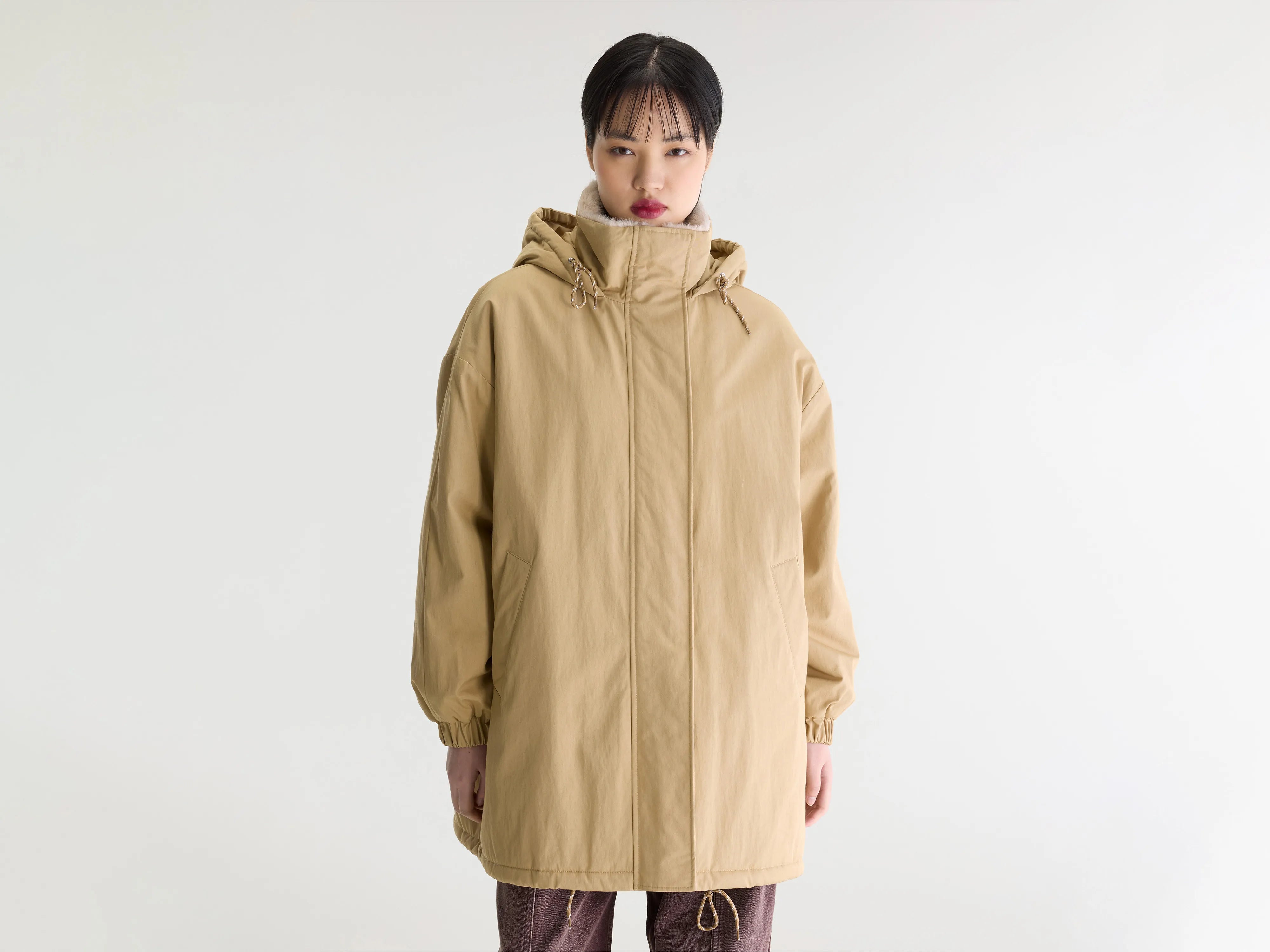 Parka à capuche Jade (262 / W / CLAY)