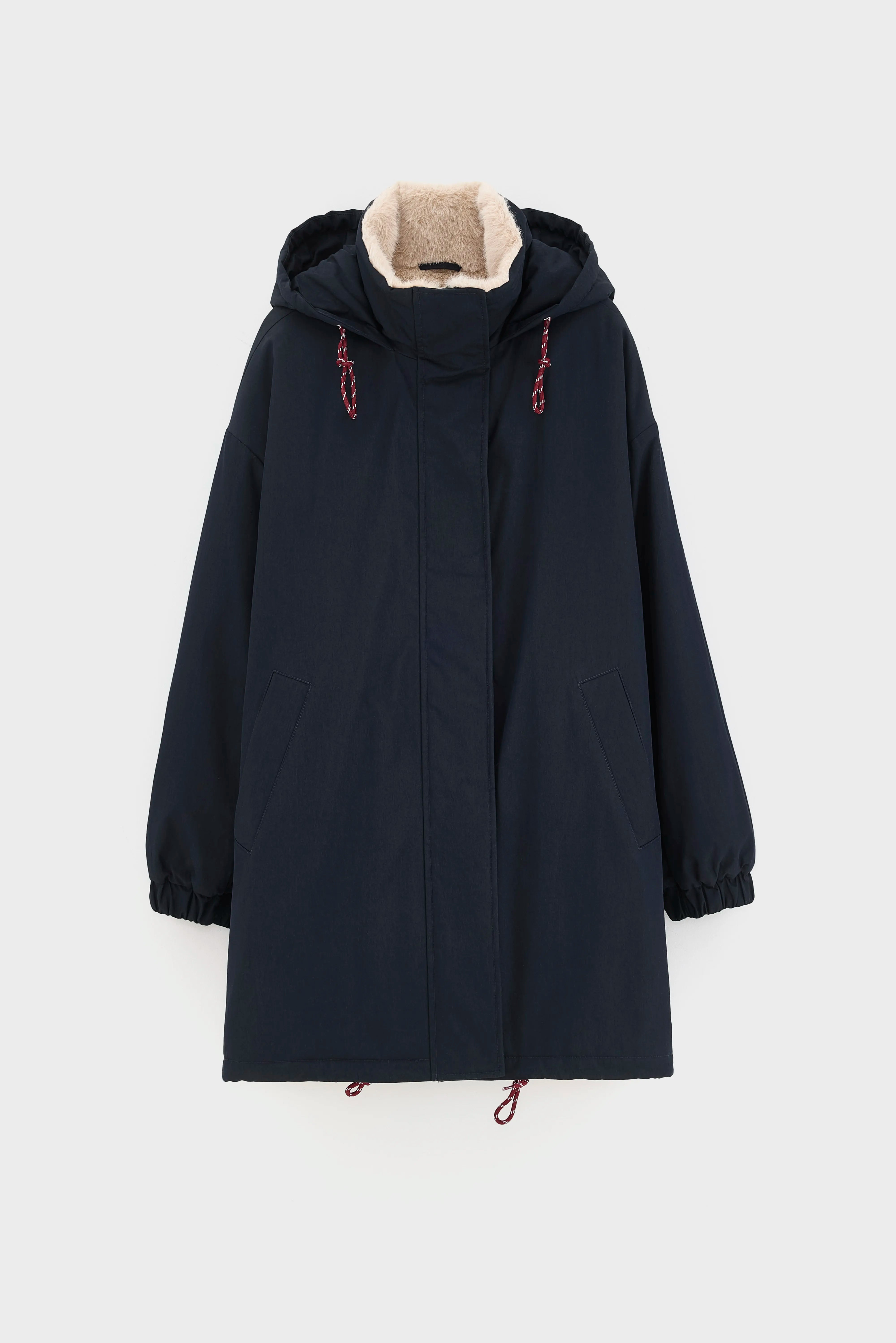 Parka à capuche Jade (262 / W / NAVY)
