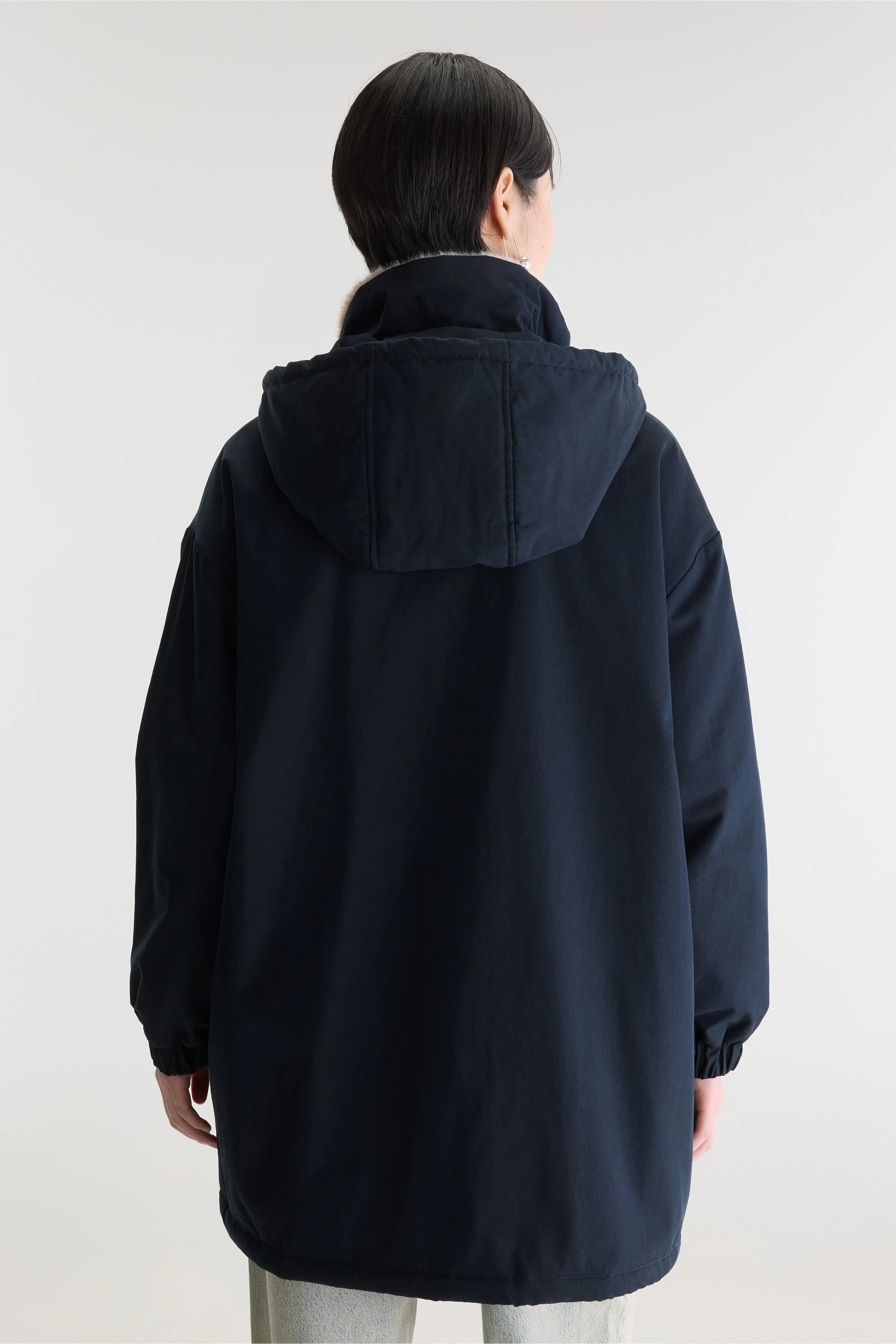 Parka à capuche Jade (262 / W / NAVY)