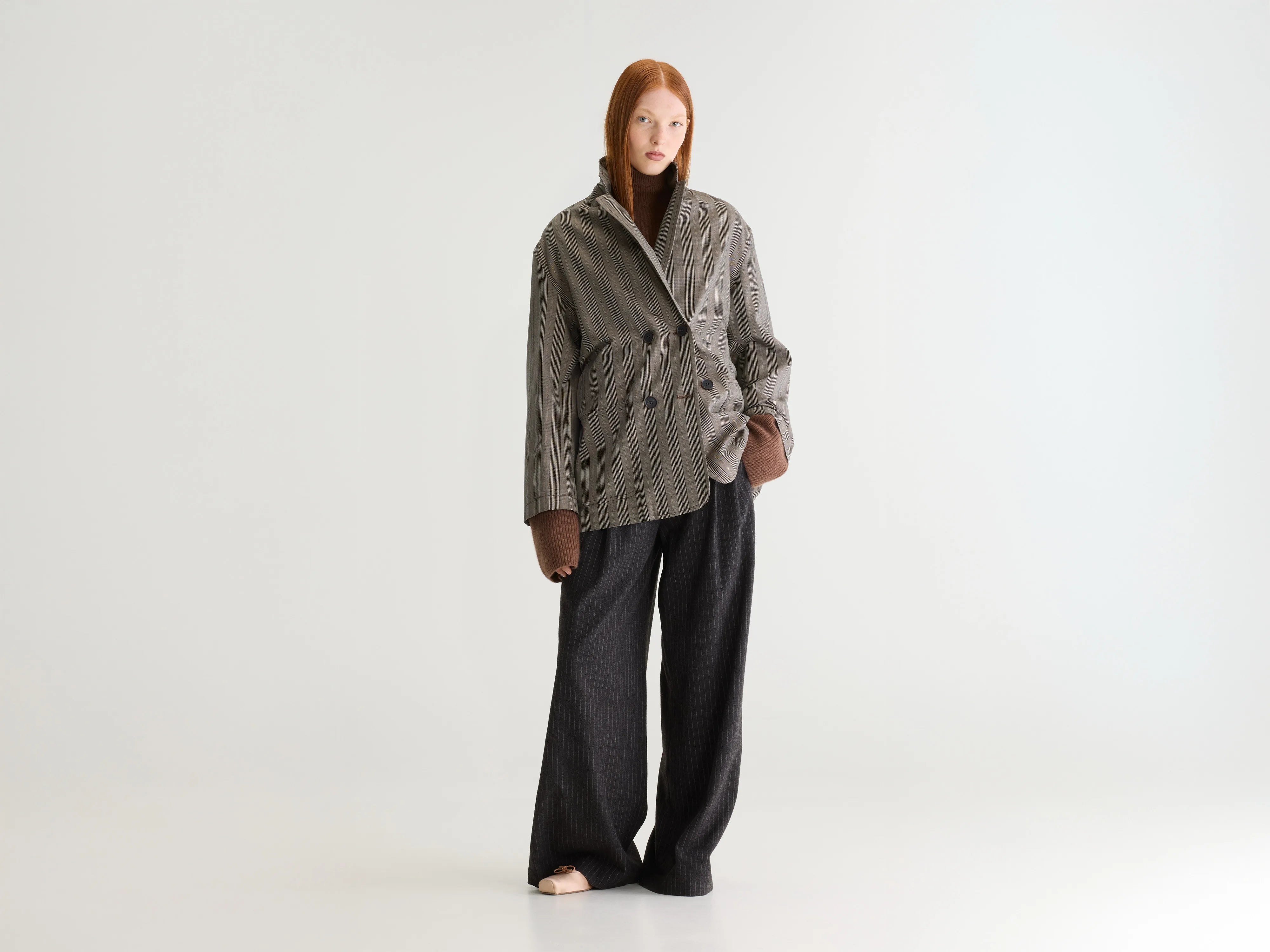 Jazzie relaxed blazer (262 / W / CHECK A)