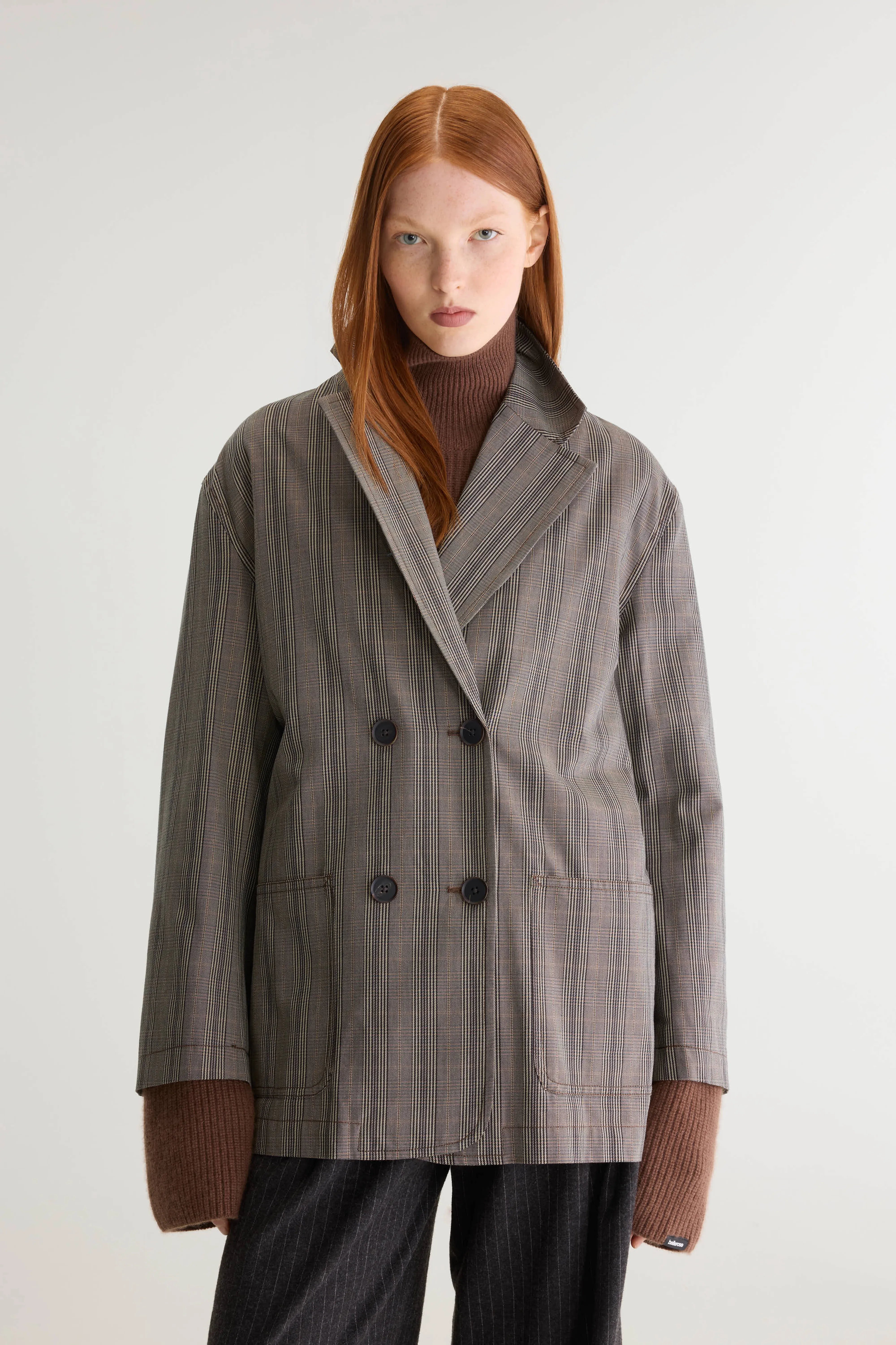 Jazzie relaxed blazer (262 / W / CHECK A)