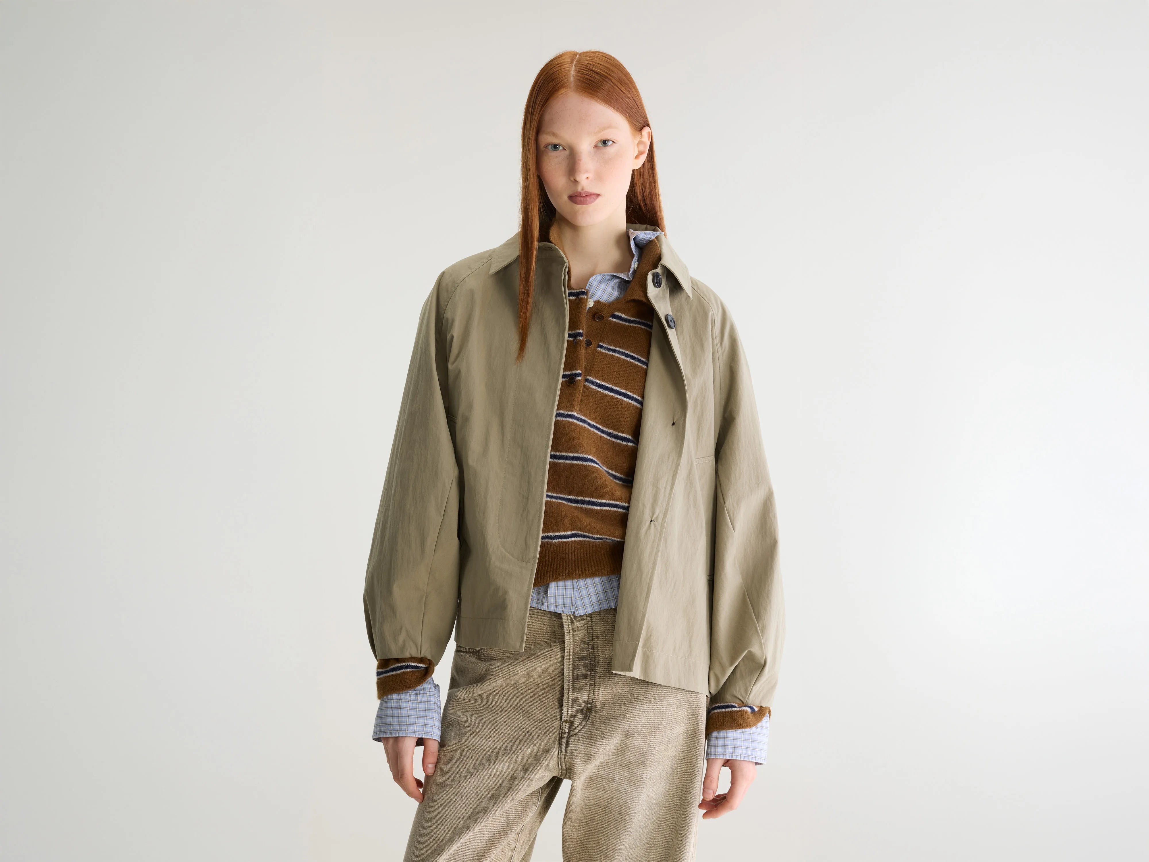 Jodie trench jacket (262 / W / SHADOW)