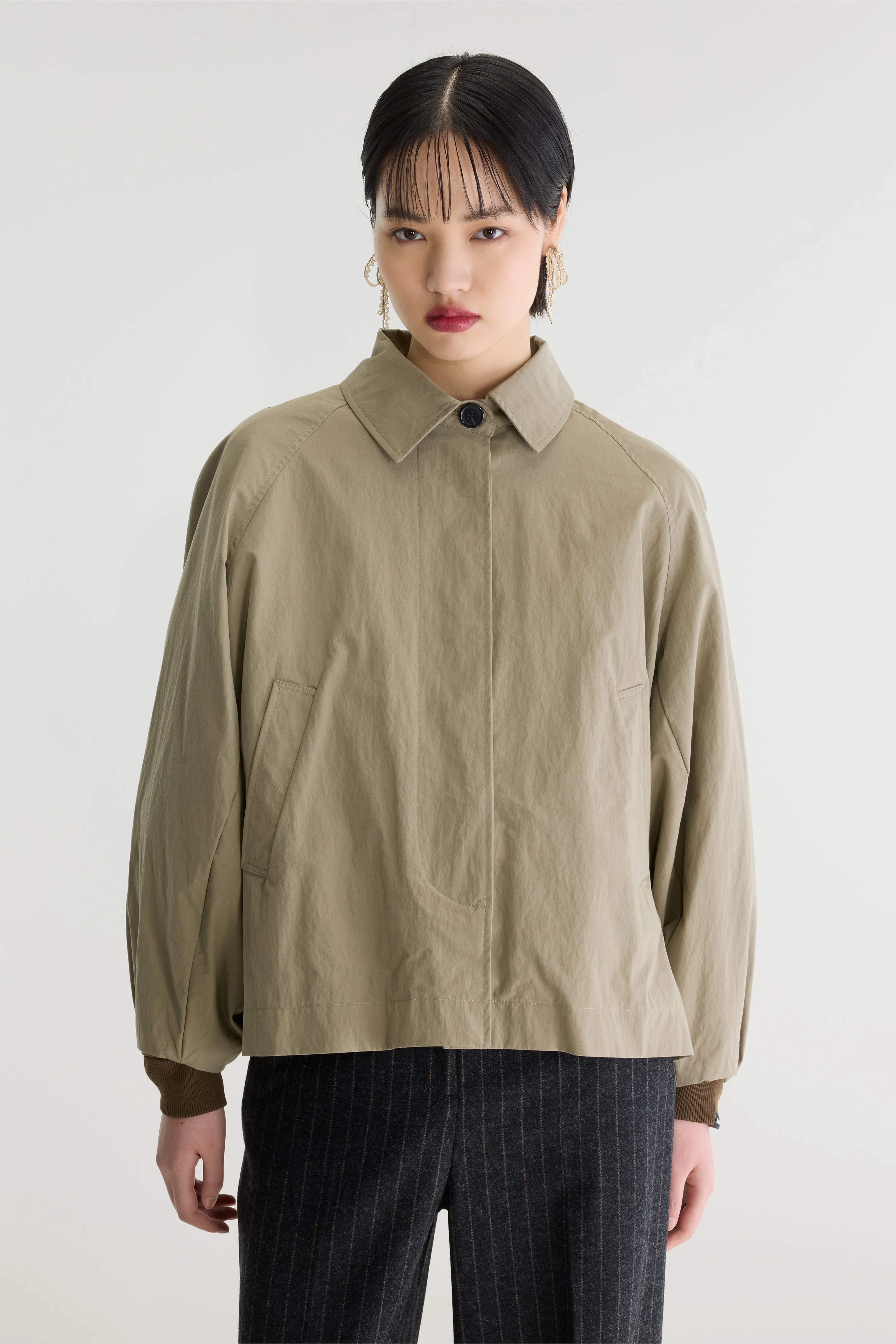 Jodie trench jacket (262 / W / SHADOW)