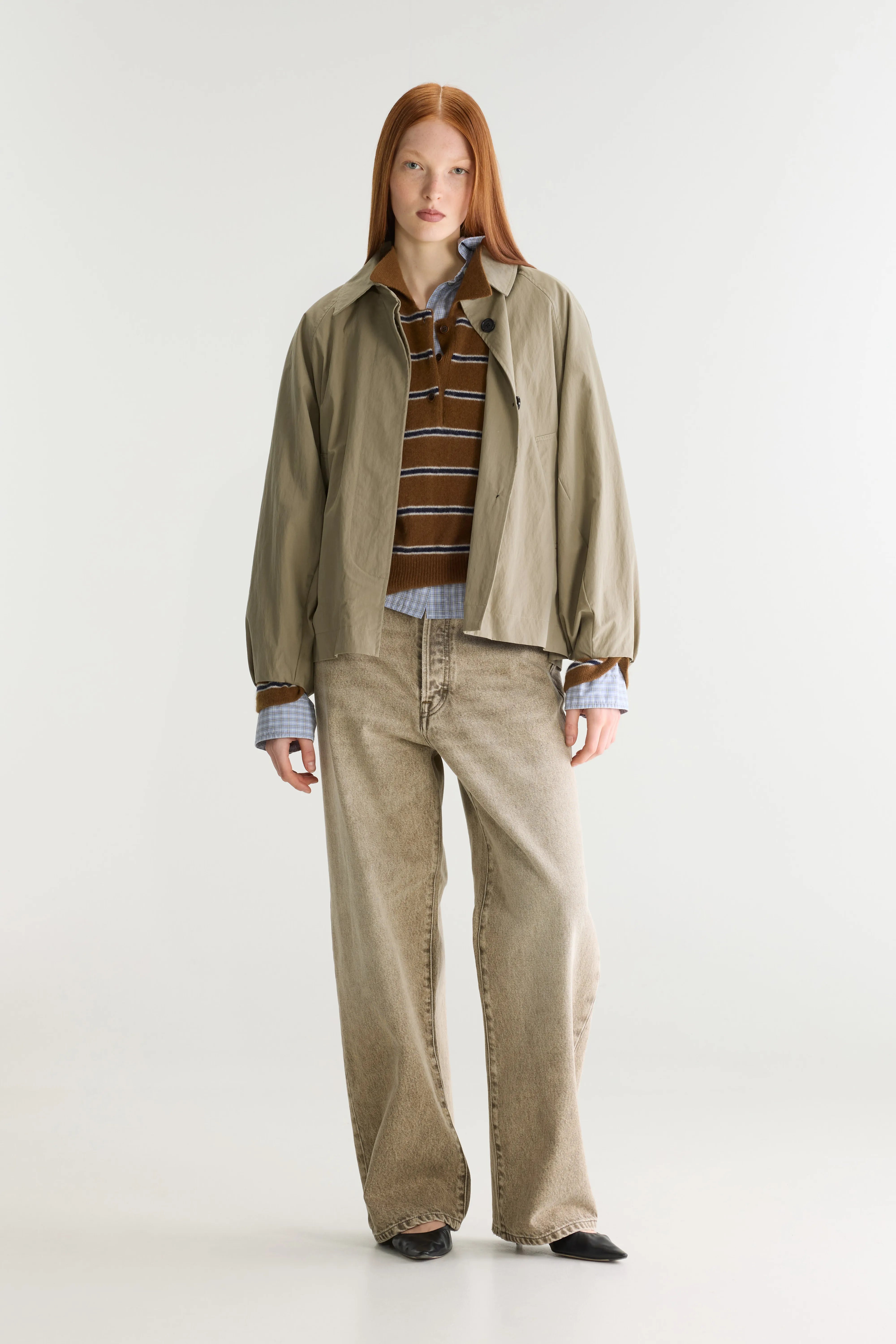 Jodie trench jacket (262 / W / SHADOW)