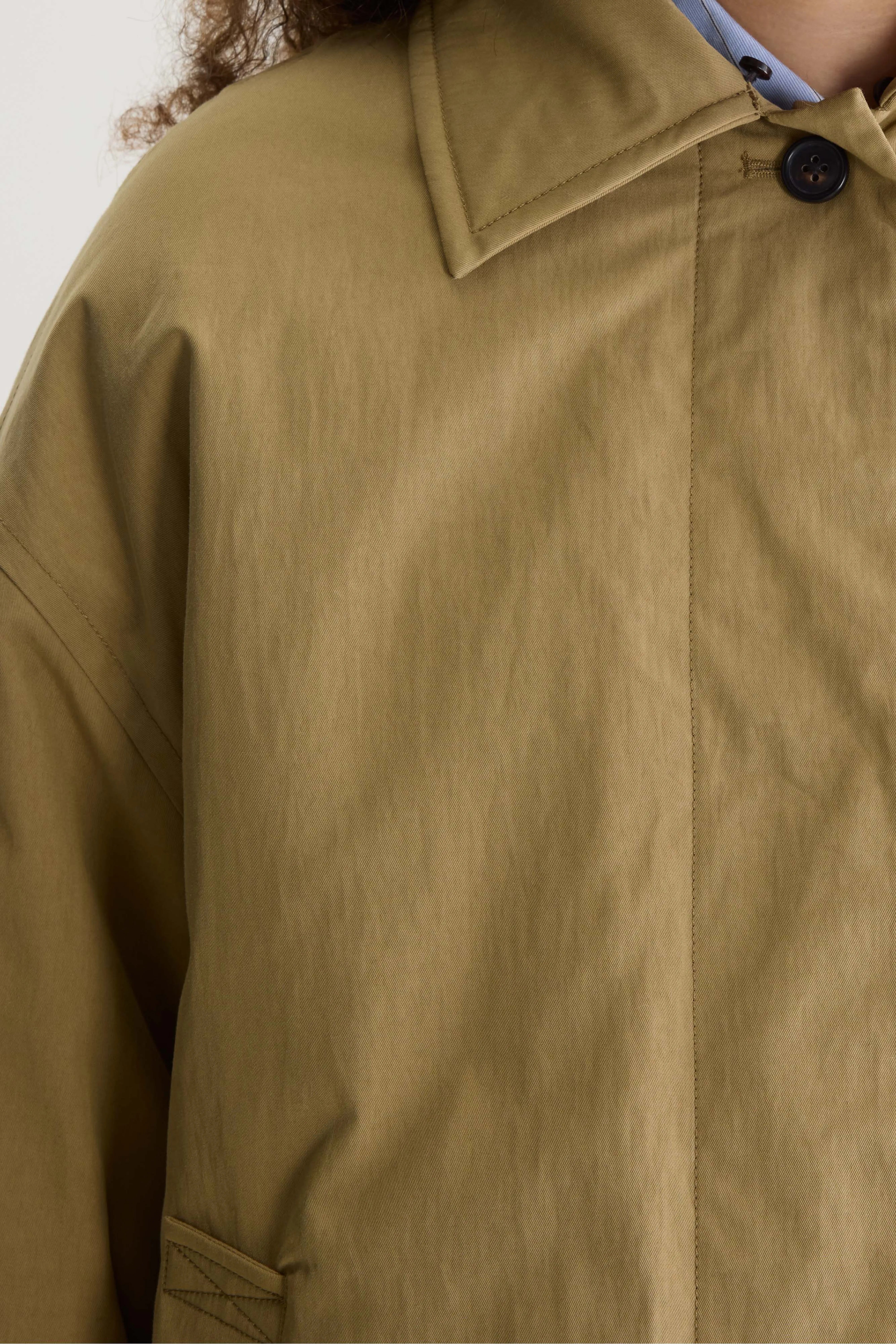 Hilma trench-stijl jas (262 / W / SOIL)