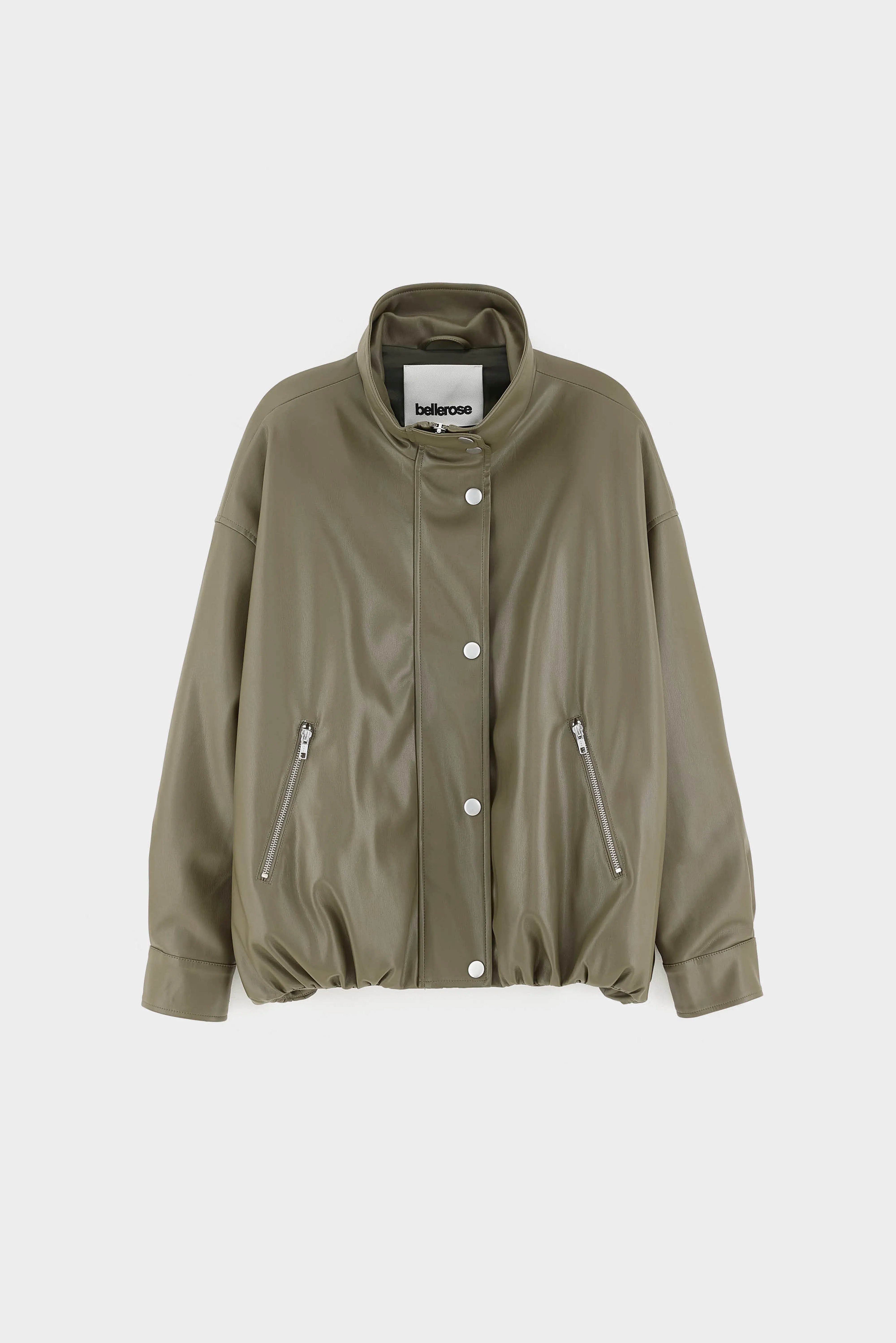 Veste en similicuir Jellis (262 / W / DUSTY OLIVE)
