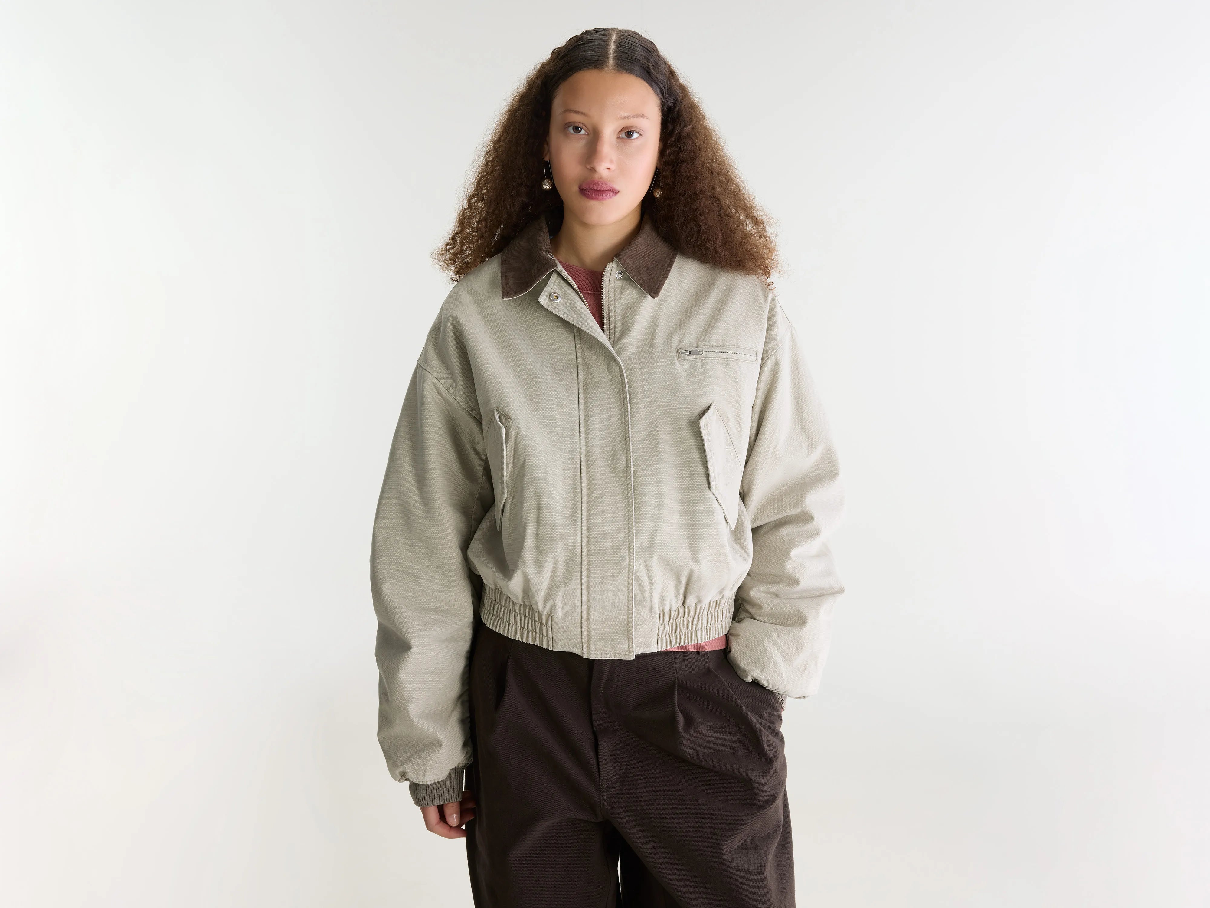 Bomber Jasper (262 / W / BONE)