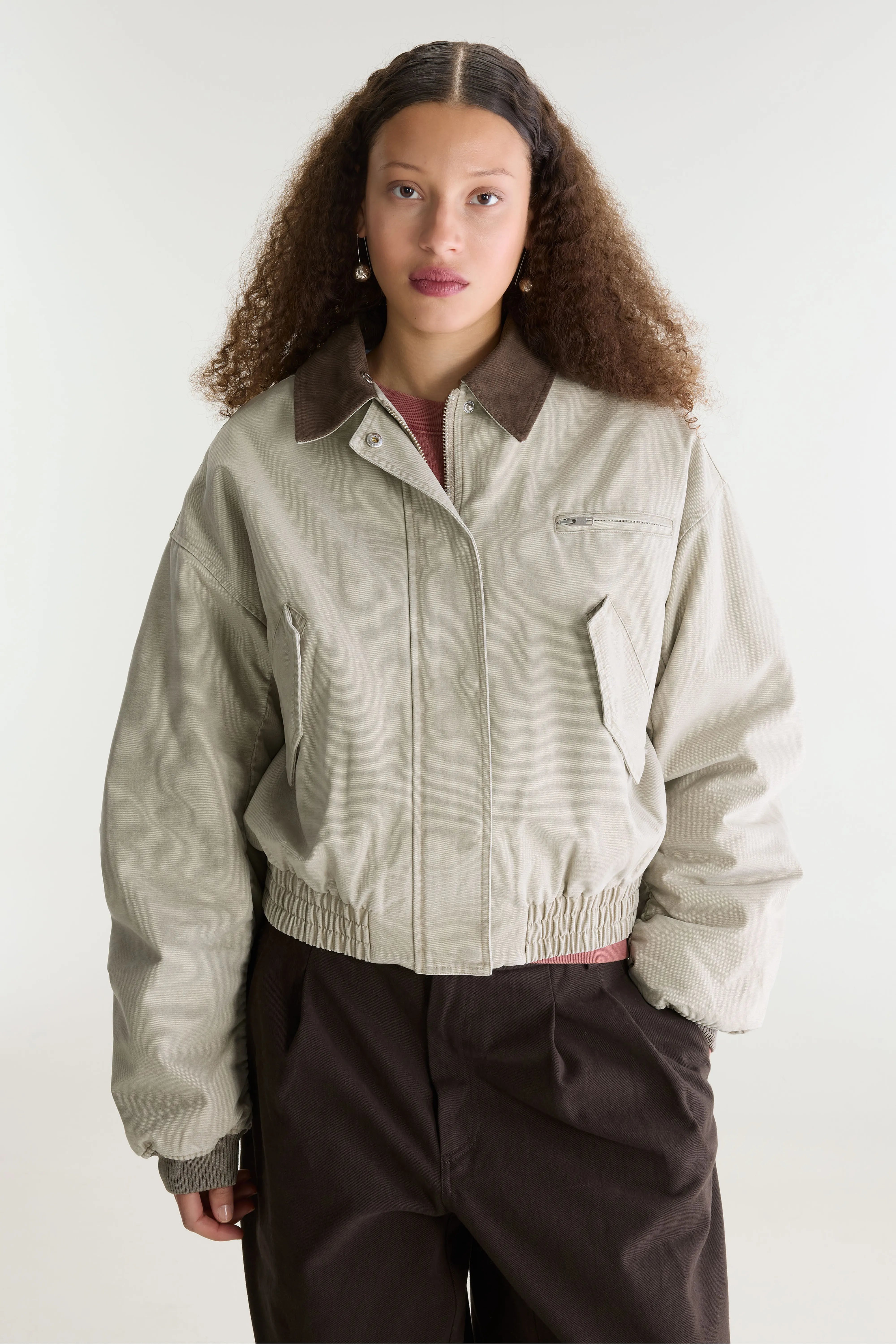 Bomber Jasper (262 / W / BONE)