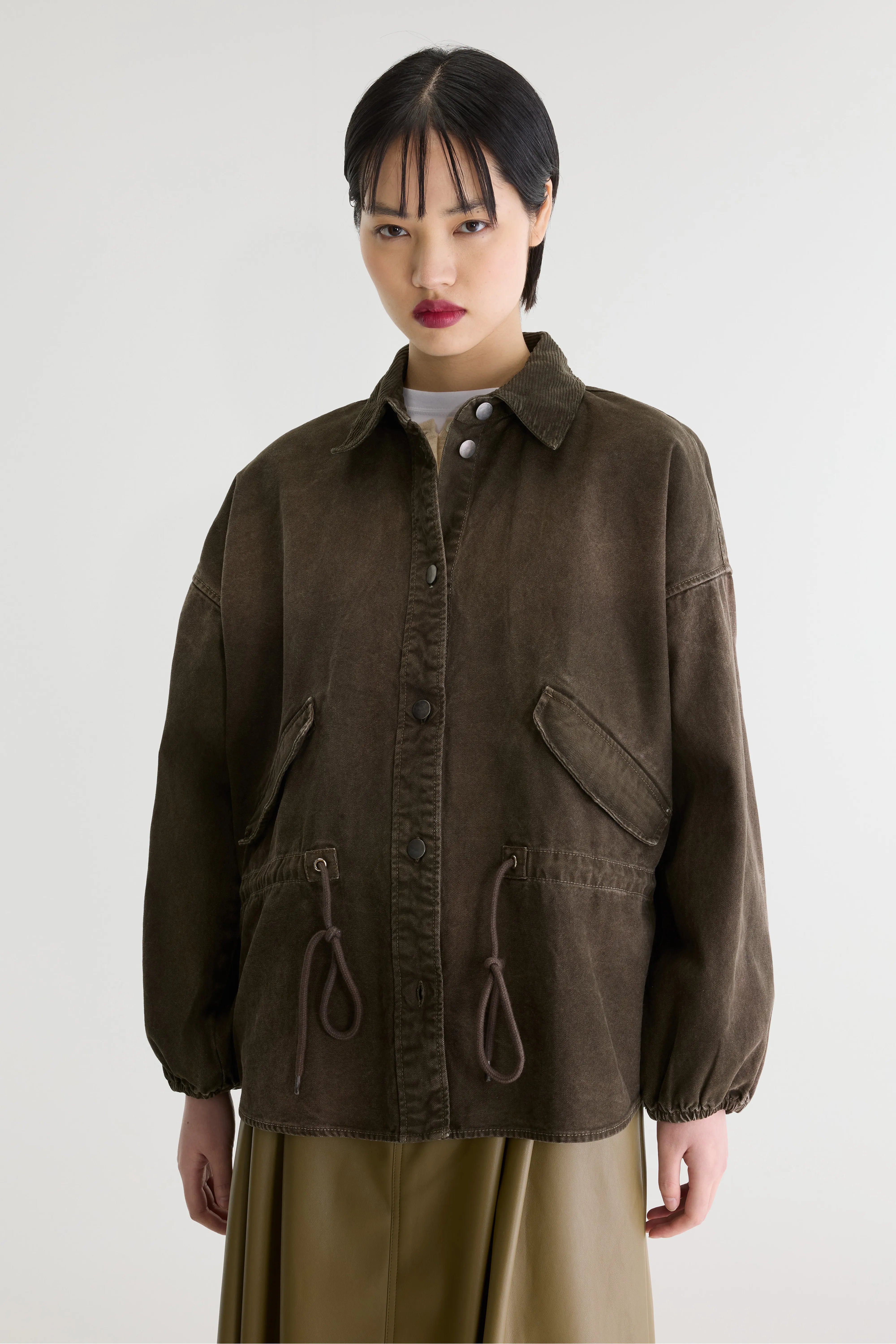 Wonder relaxte overshirt (262 / W / CARBONE)