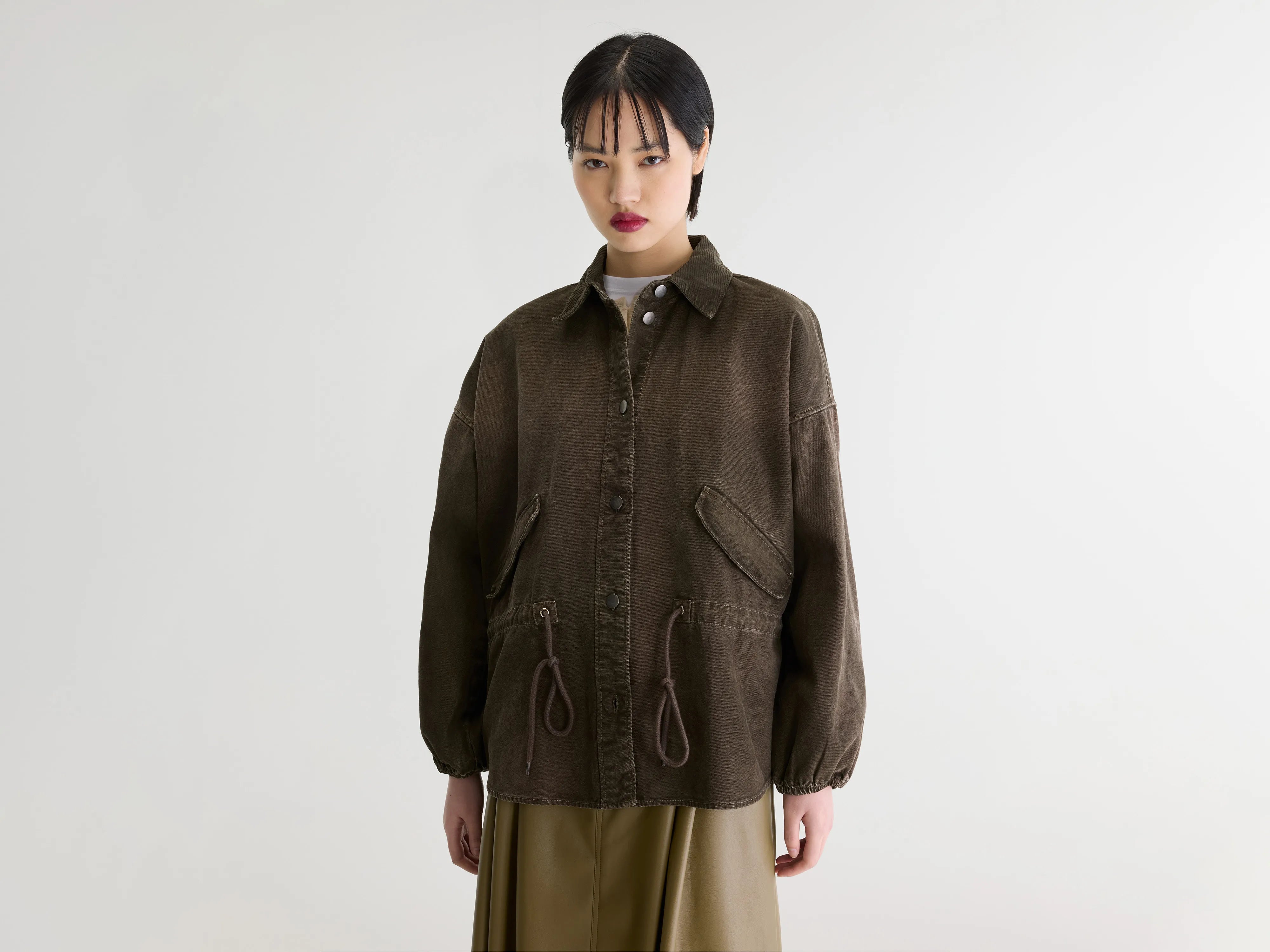Wonder relaxte overshirt (262 / W / CARBONE)