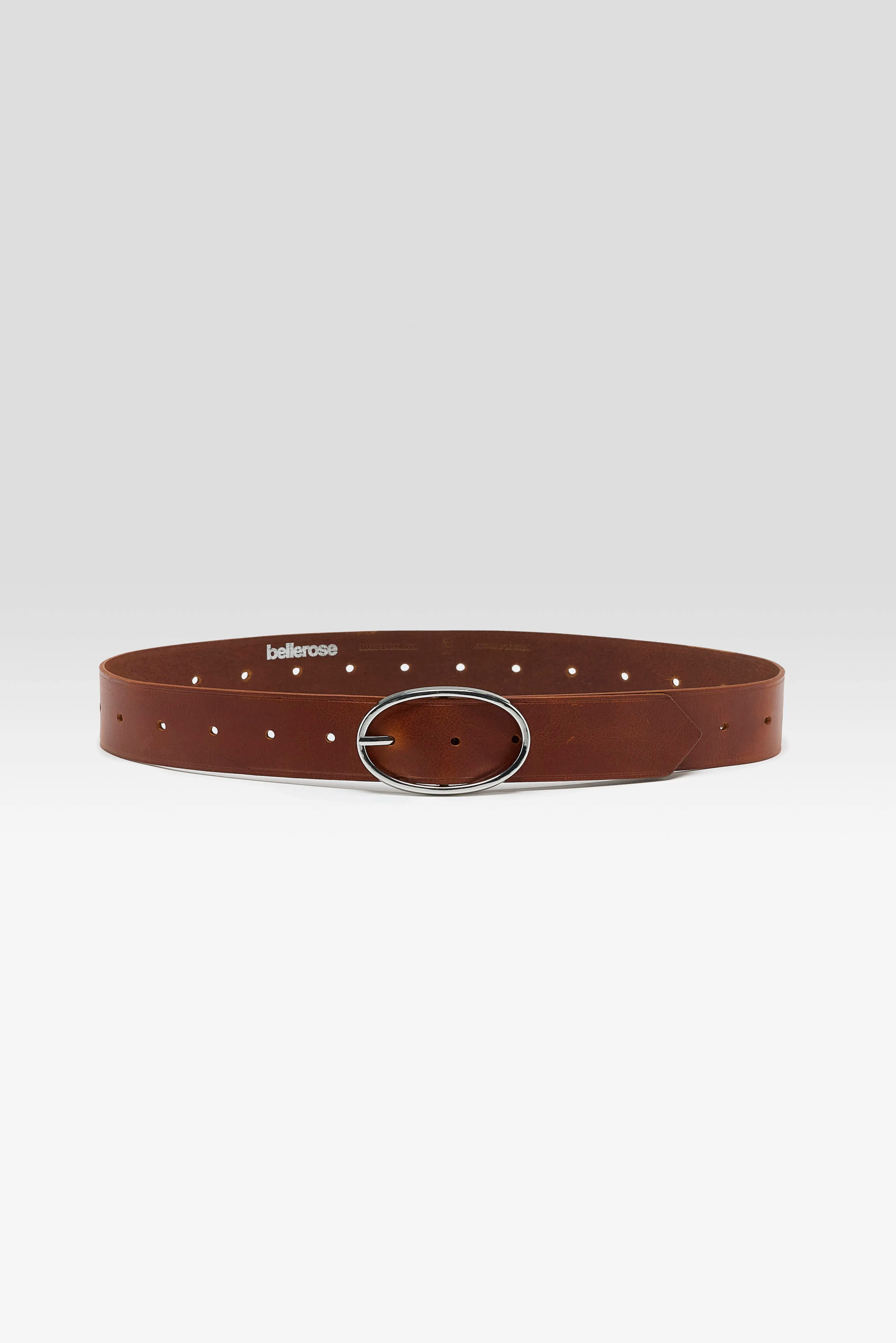 Sanel leather belt (262 / W / COGNAC)