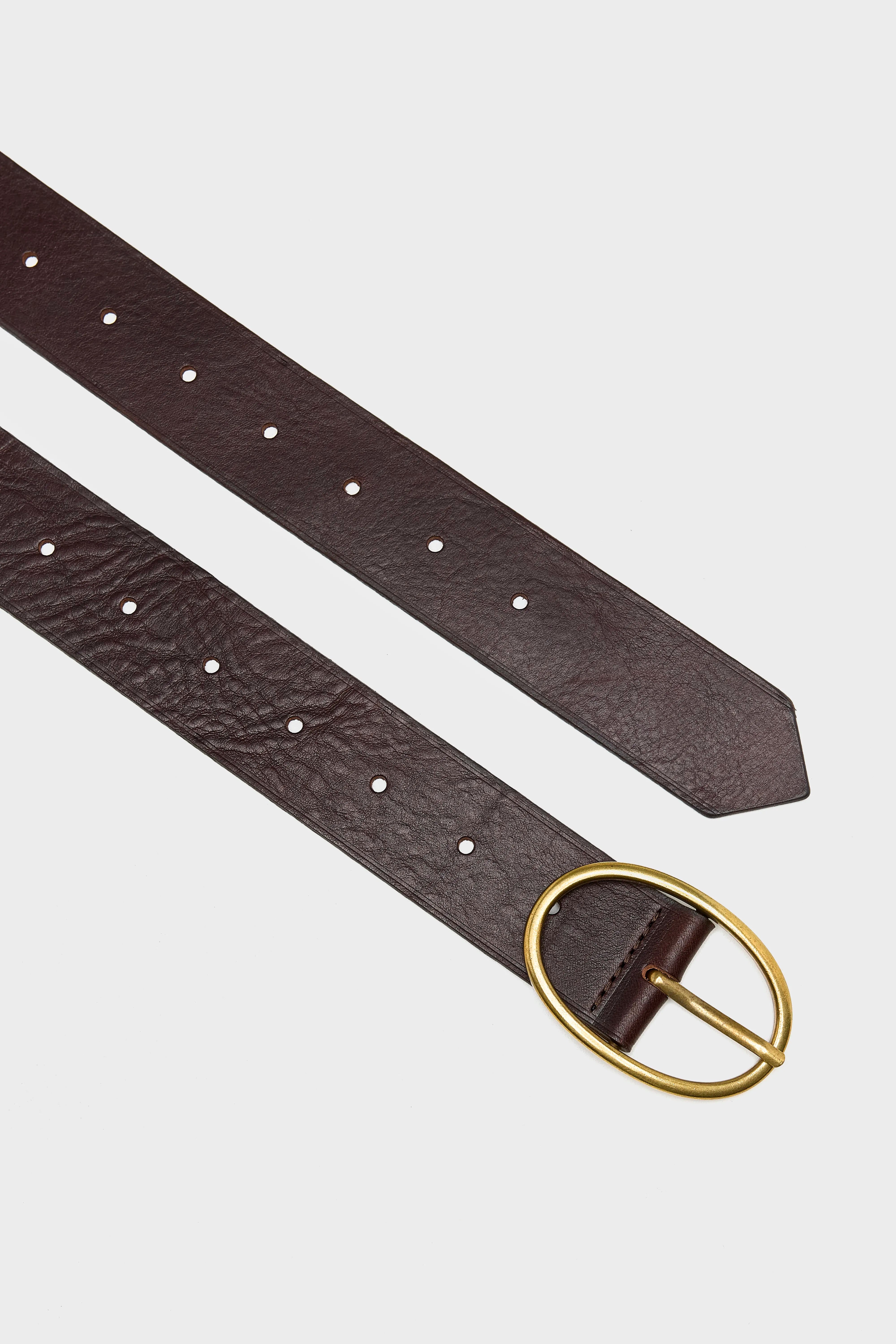 Ceinture en cuir Sanel (262 / W / DARK BROWN)