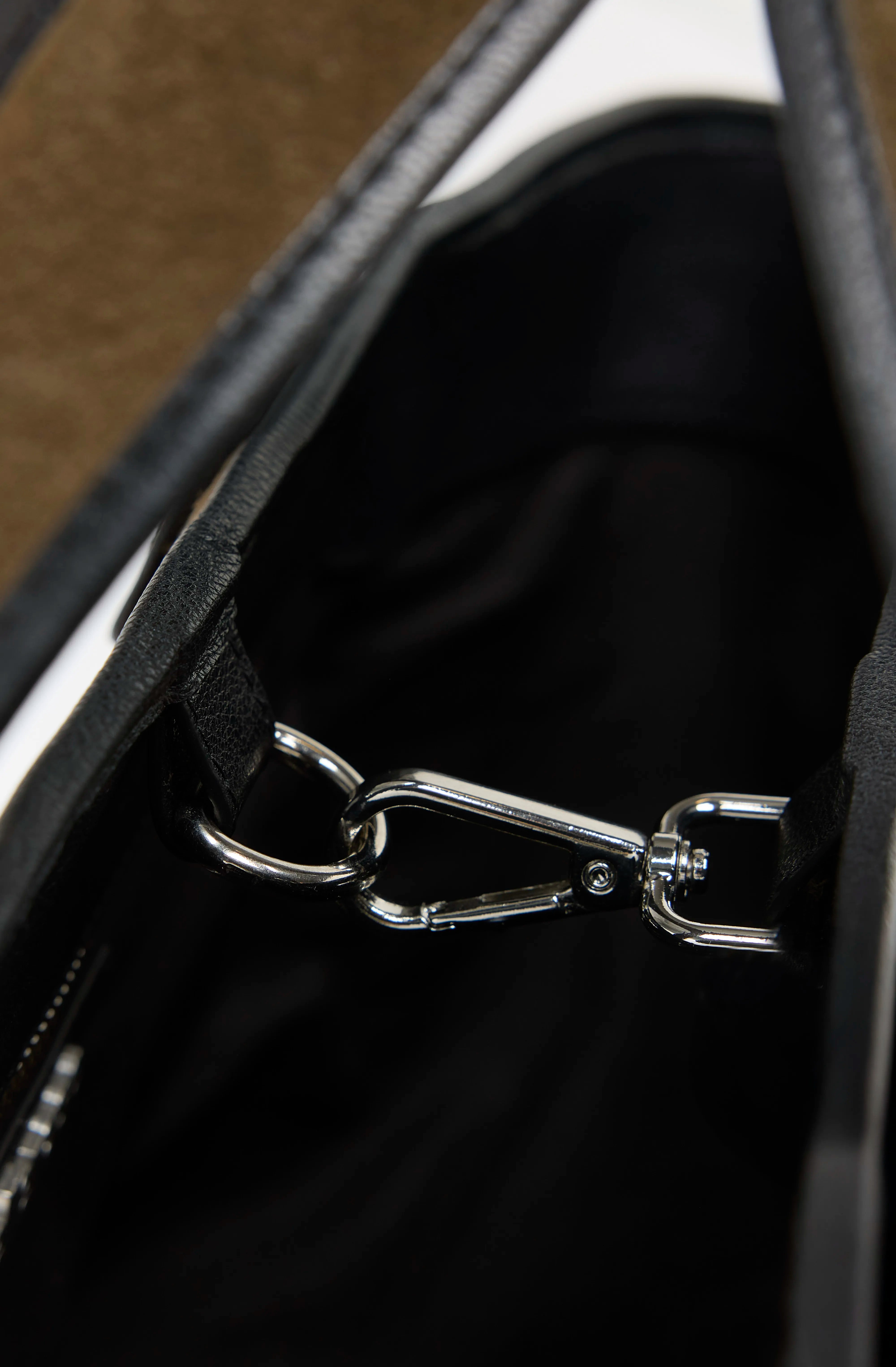 Kub mini suede-leather bag (262 / W / ARMY)