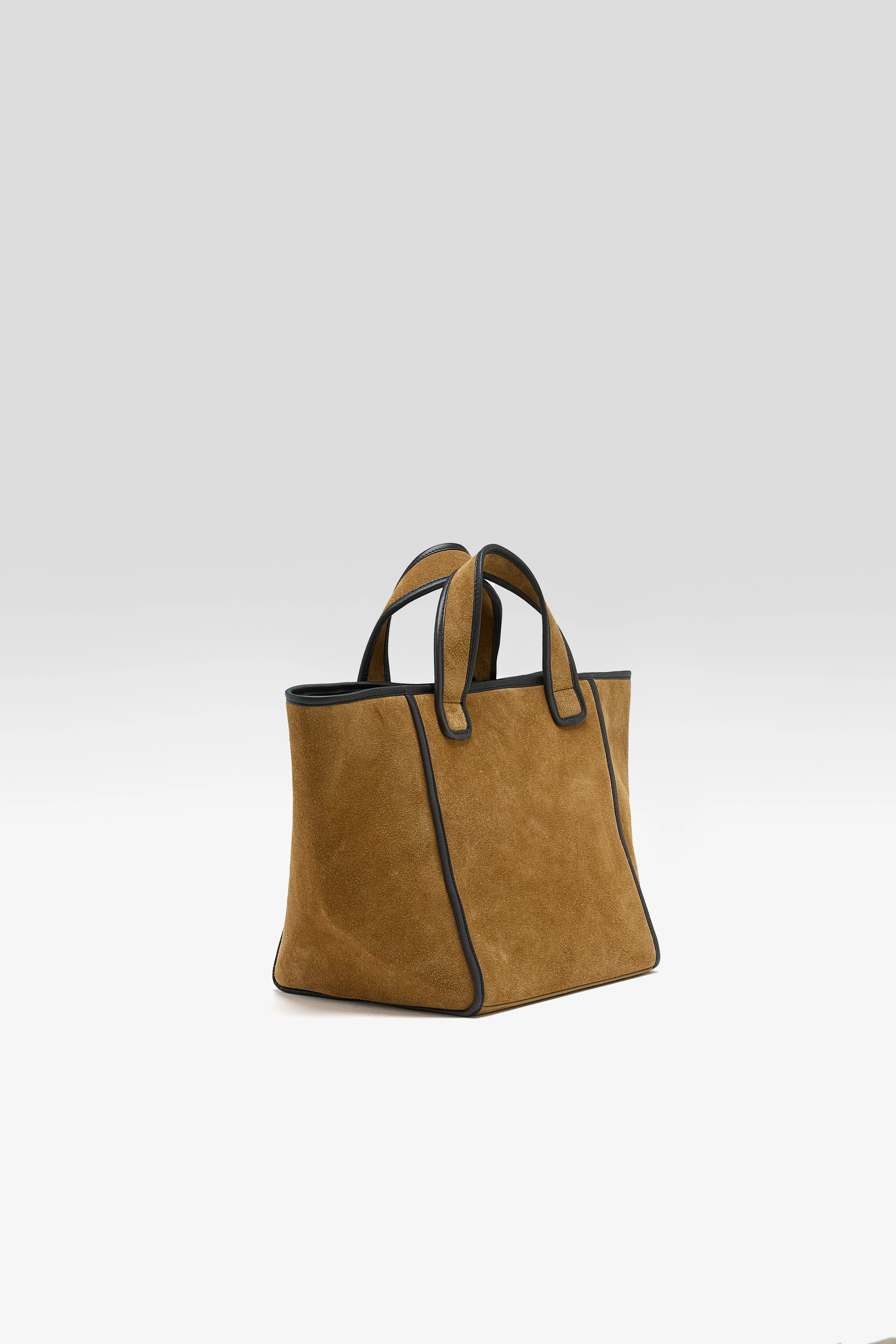 Kub mini suède tas (262 / W / BREEN)