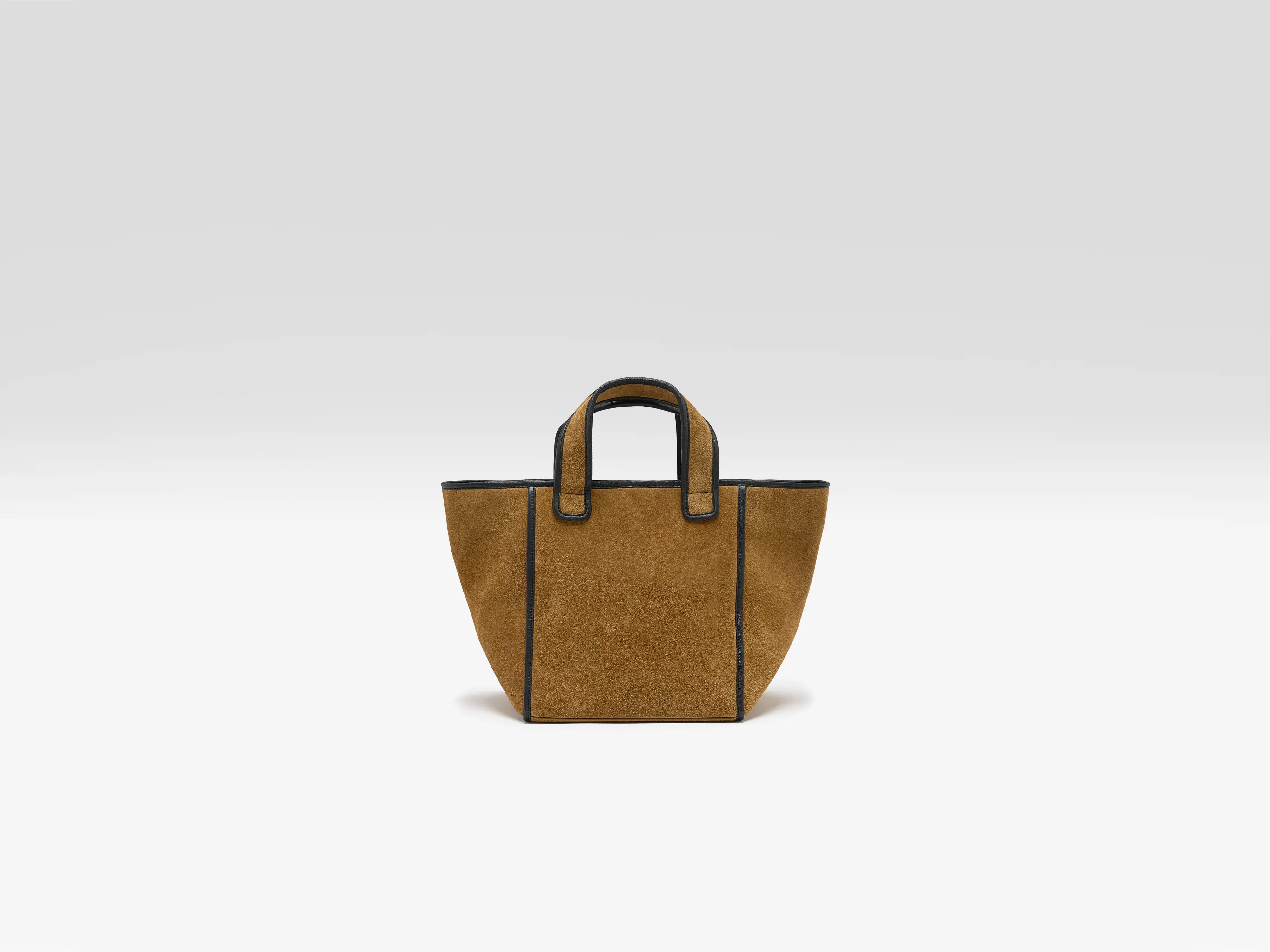 Kub mini suede-leather bag (262 / W / BREEN)