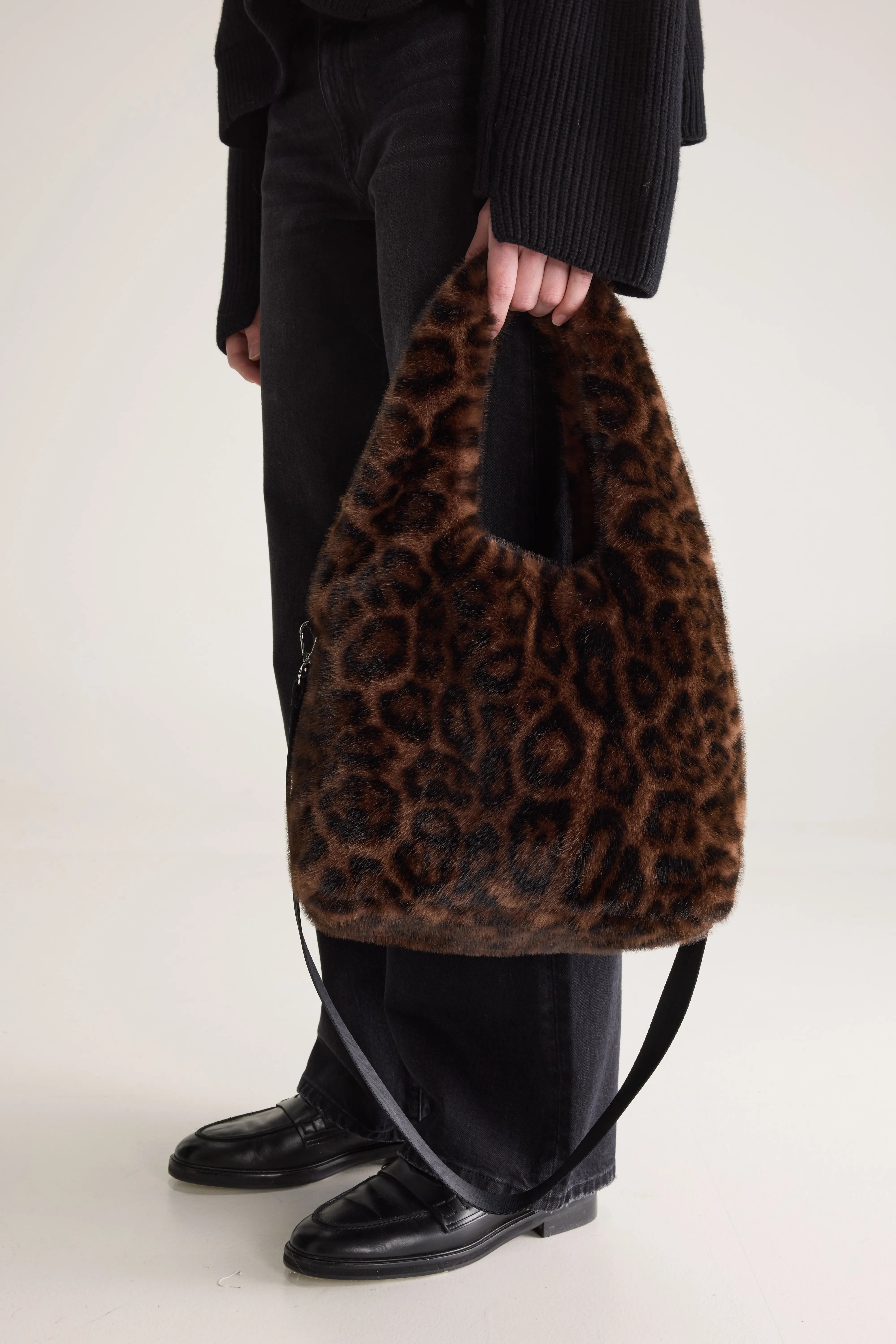 Jelga leopard-print handbag (262 / W / COMBO A)