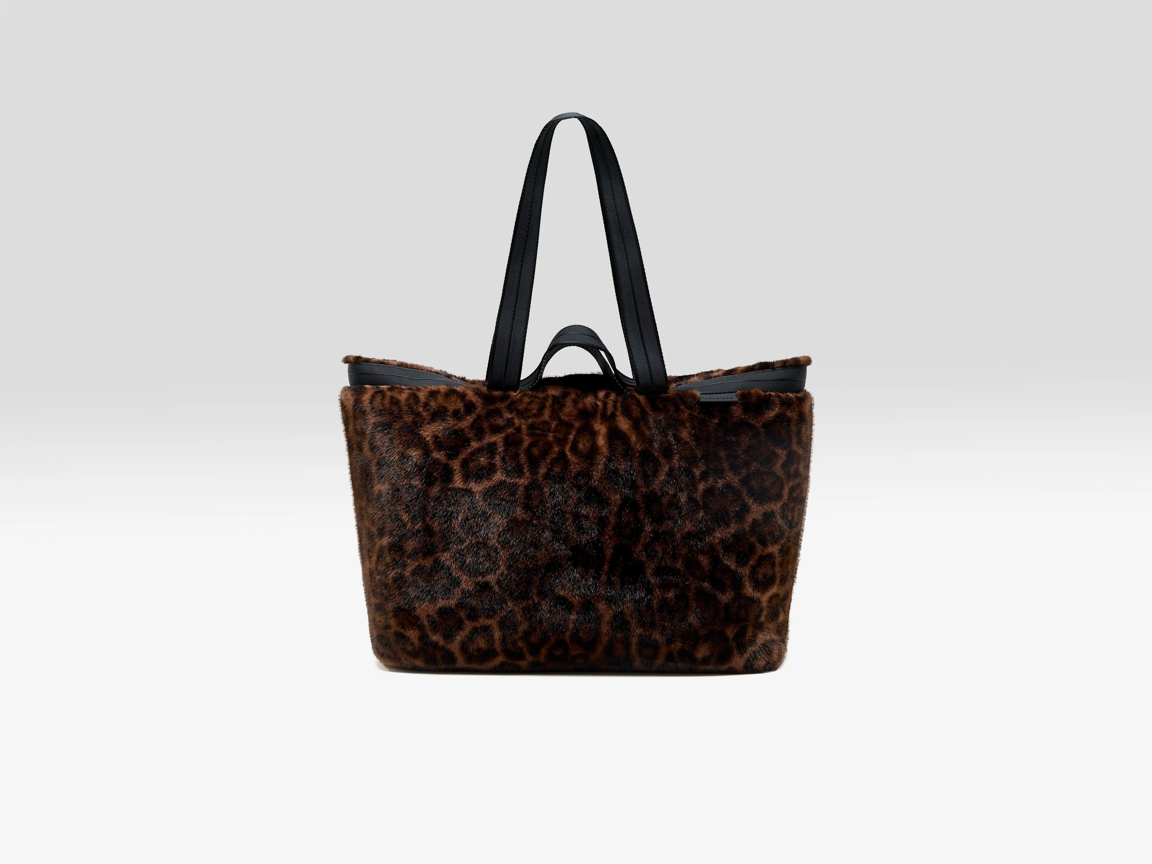 Jommie leopard tote bag (262 / W / COMBO A)