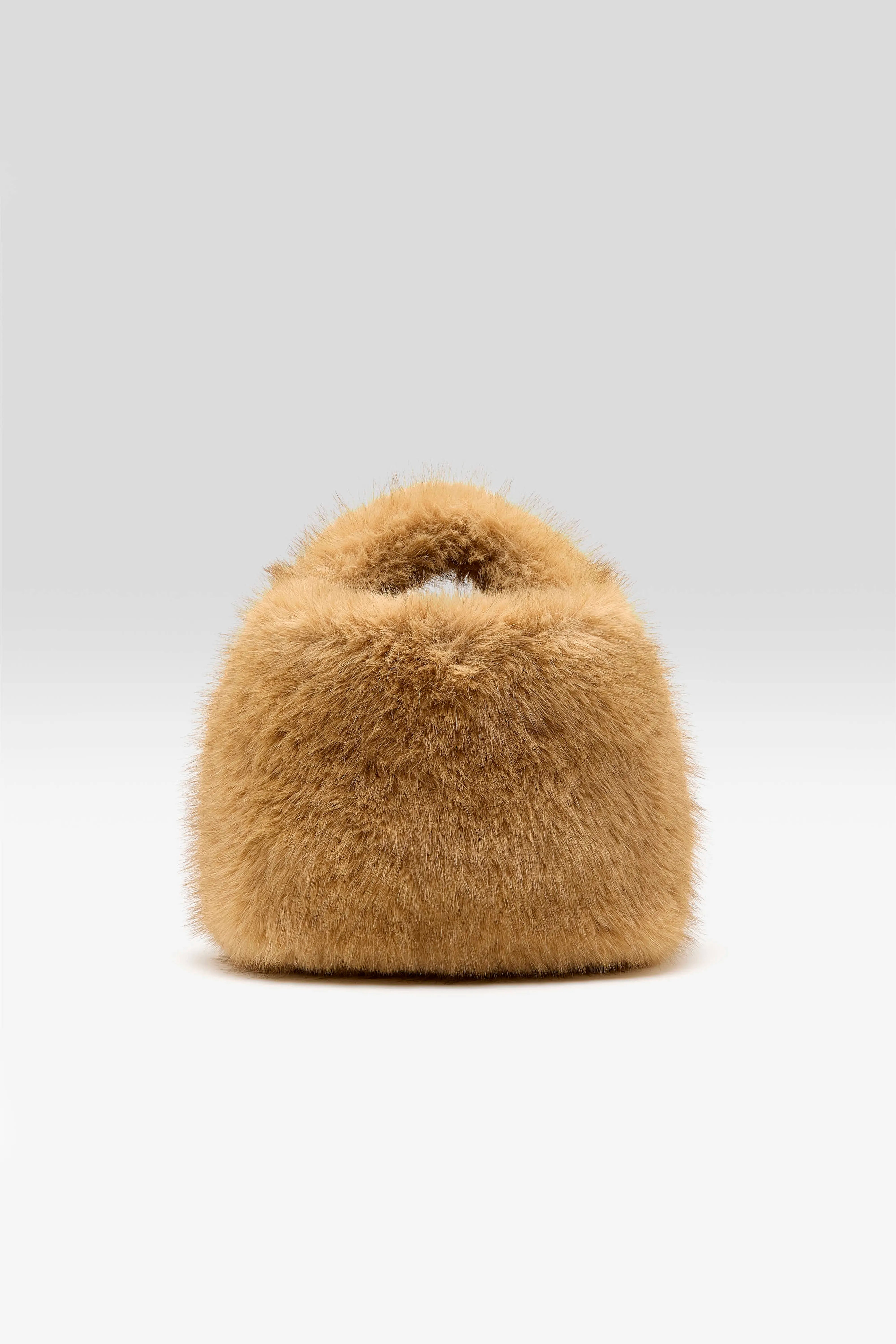 Sac à main en fausse fourrure Hochet (262 / W / AMBRE)