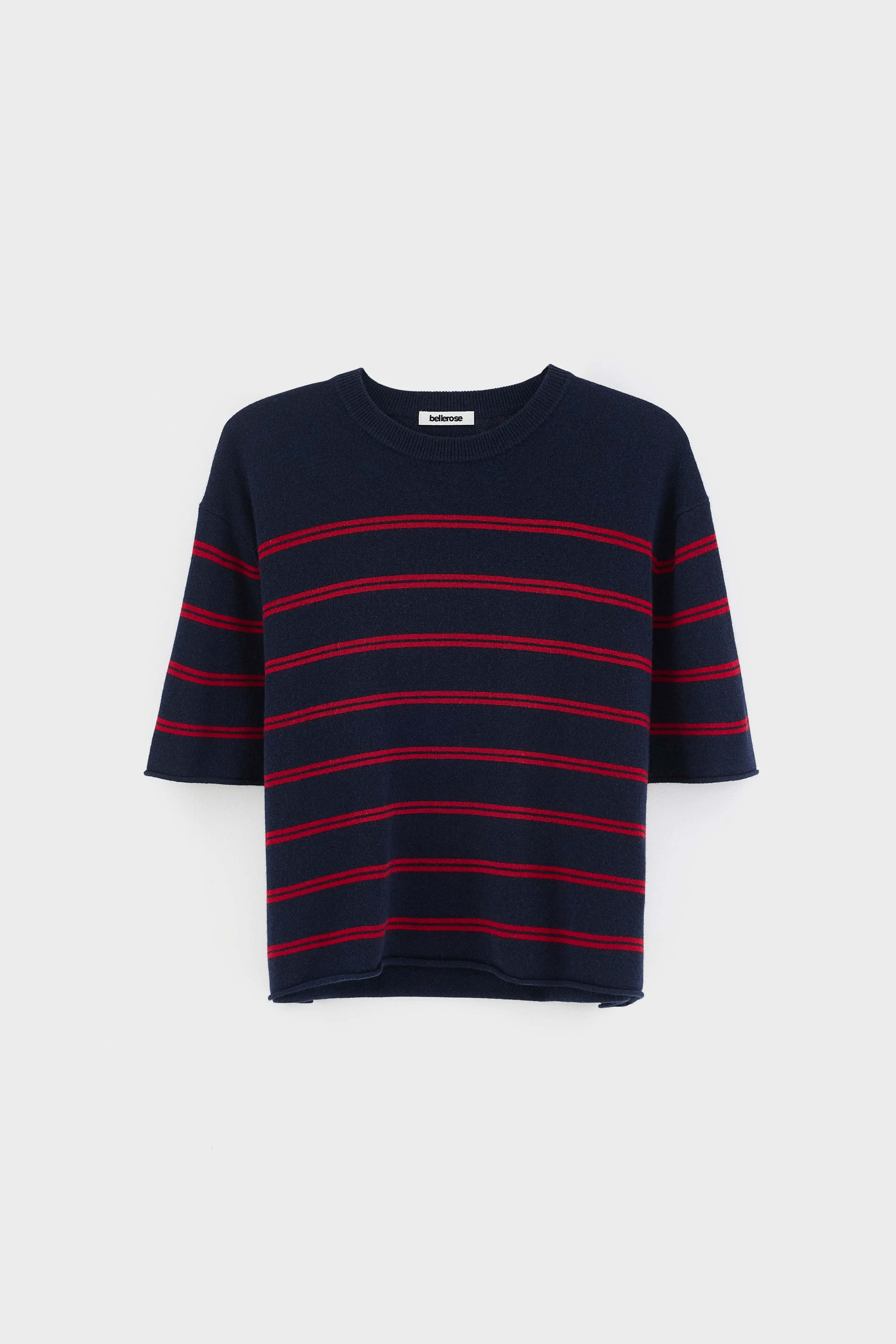 Pull à manches courtes Sonza (262 / W / STRIPE A)