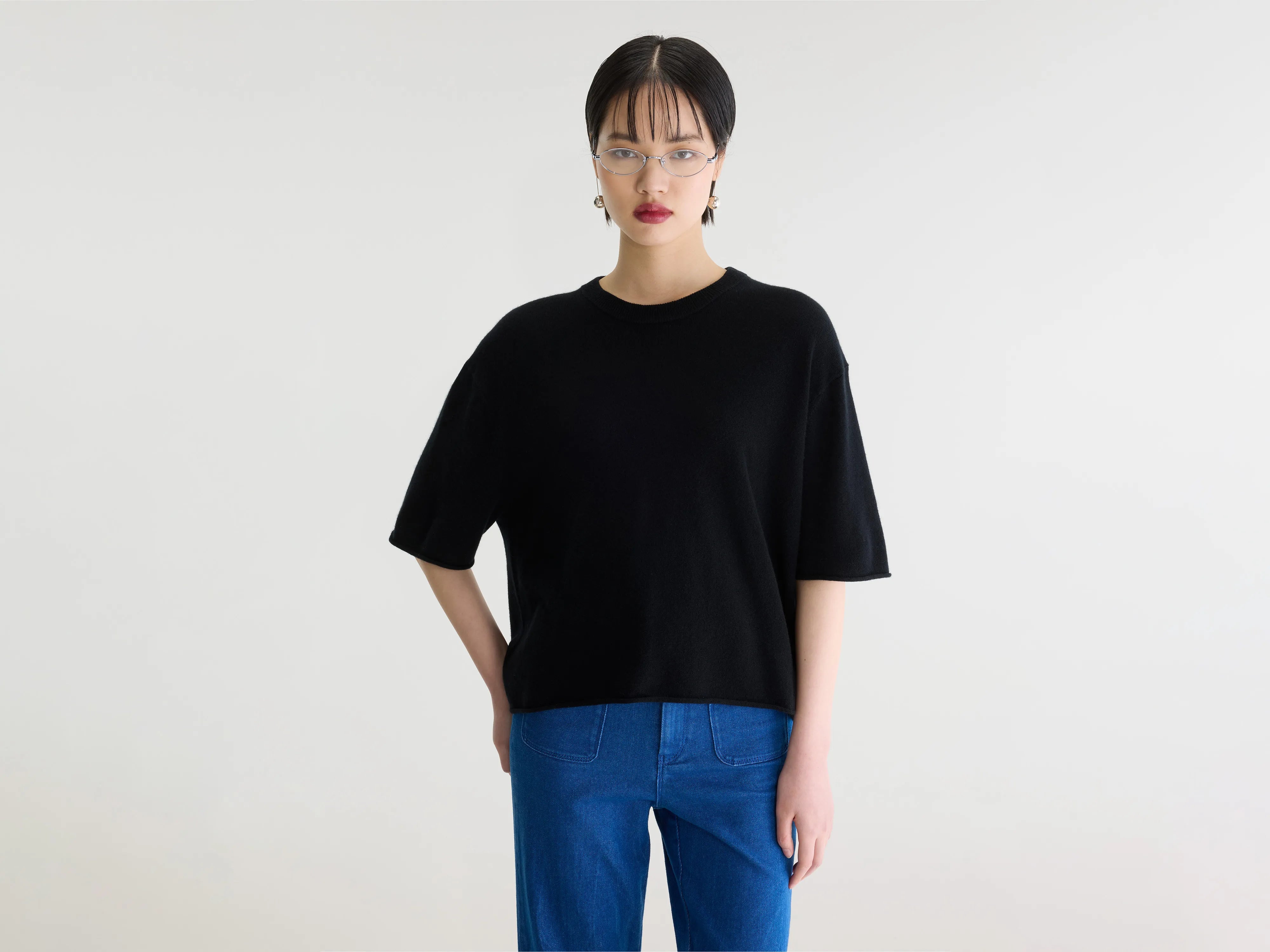 Pull à manches courtes Sonza (262 / W / BLACK)