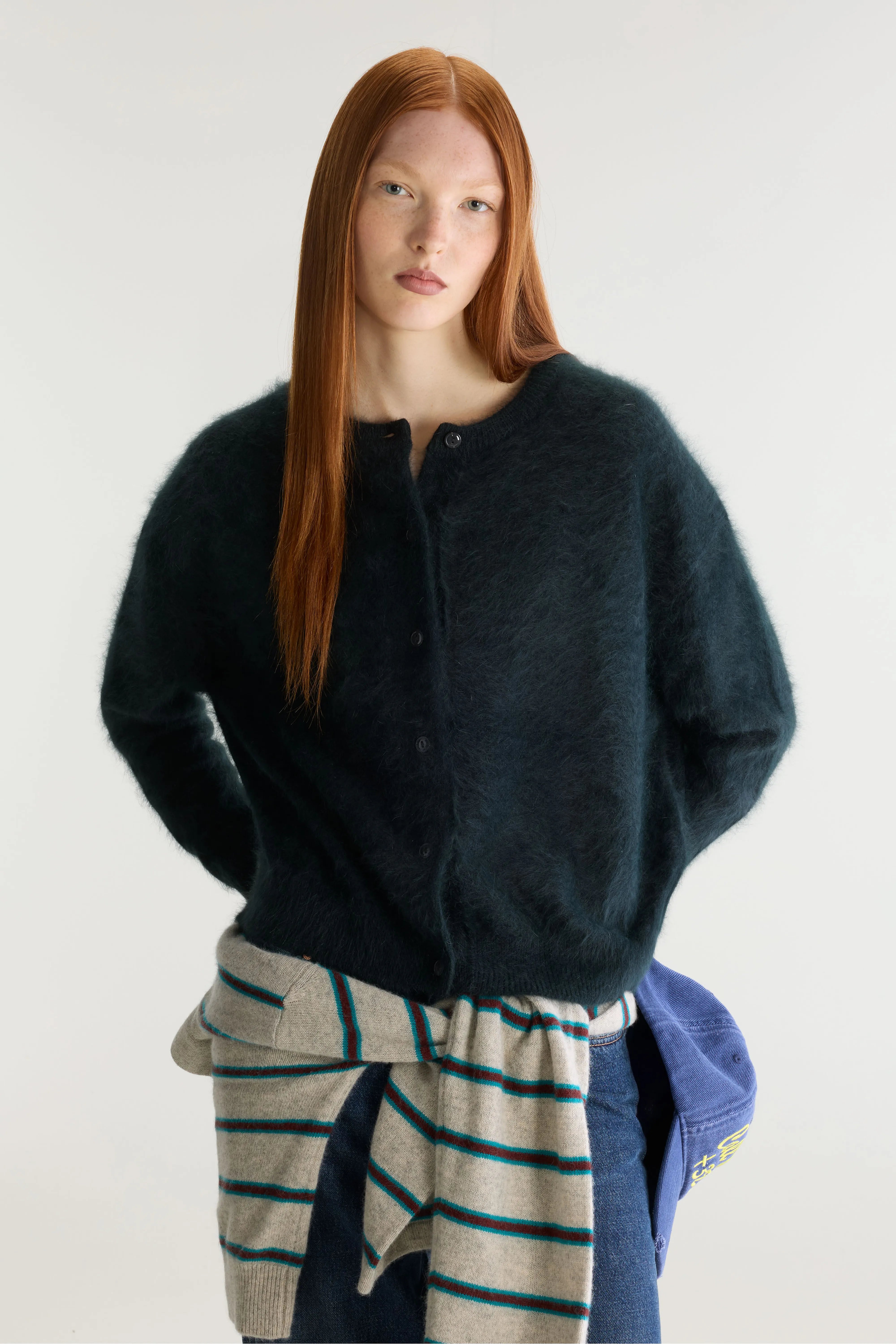 Dathan cardigan van angoramix (262 / W / JET SET)