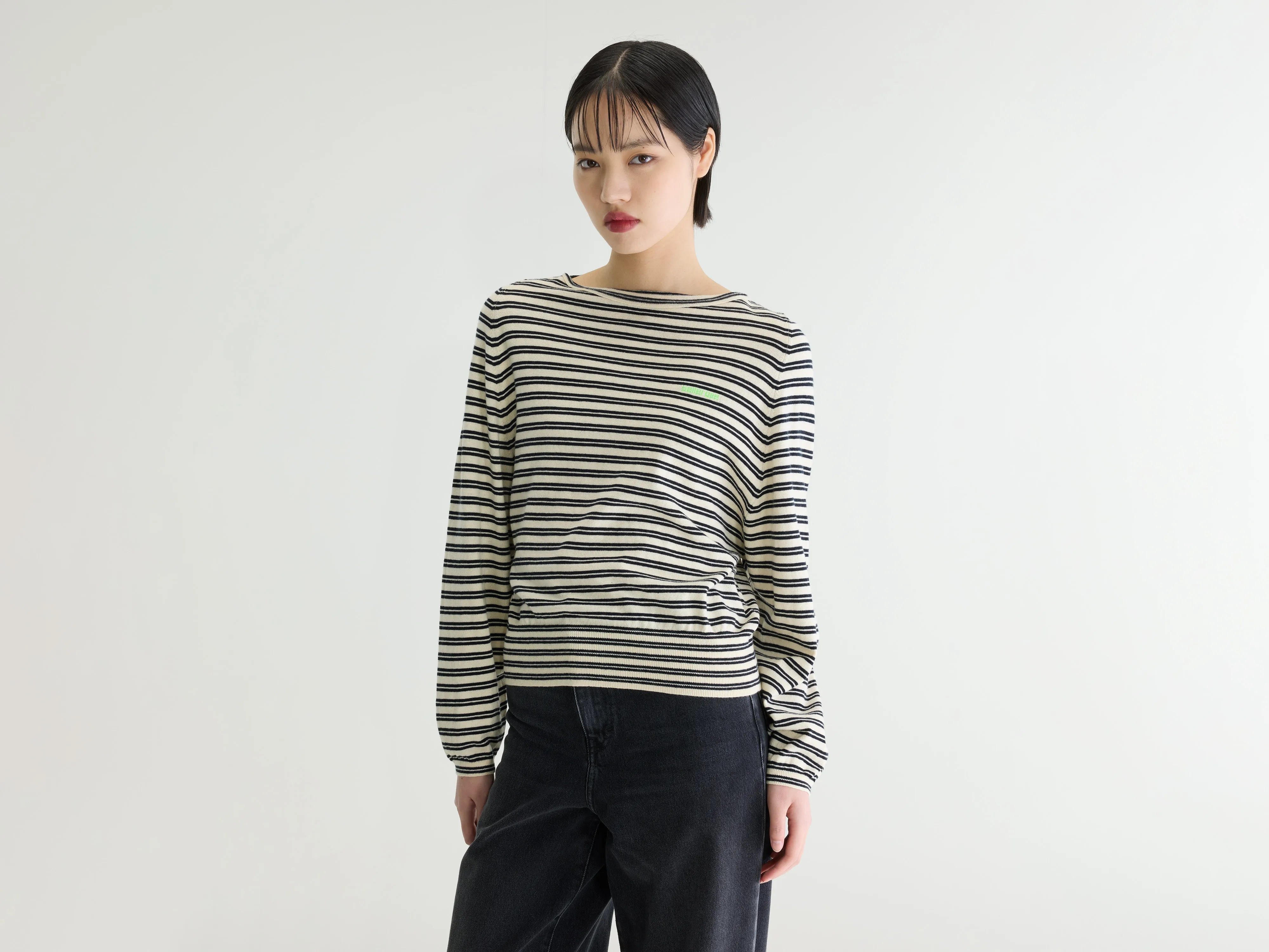 Gerhi relaxte sweater (262 / W / STRIPE A)