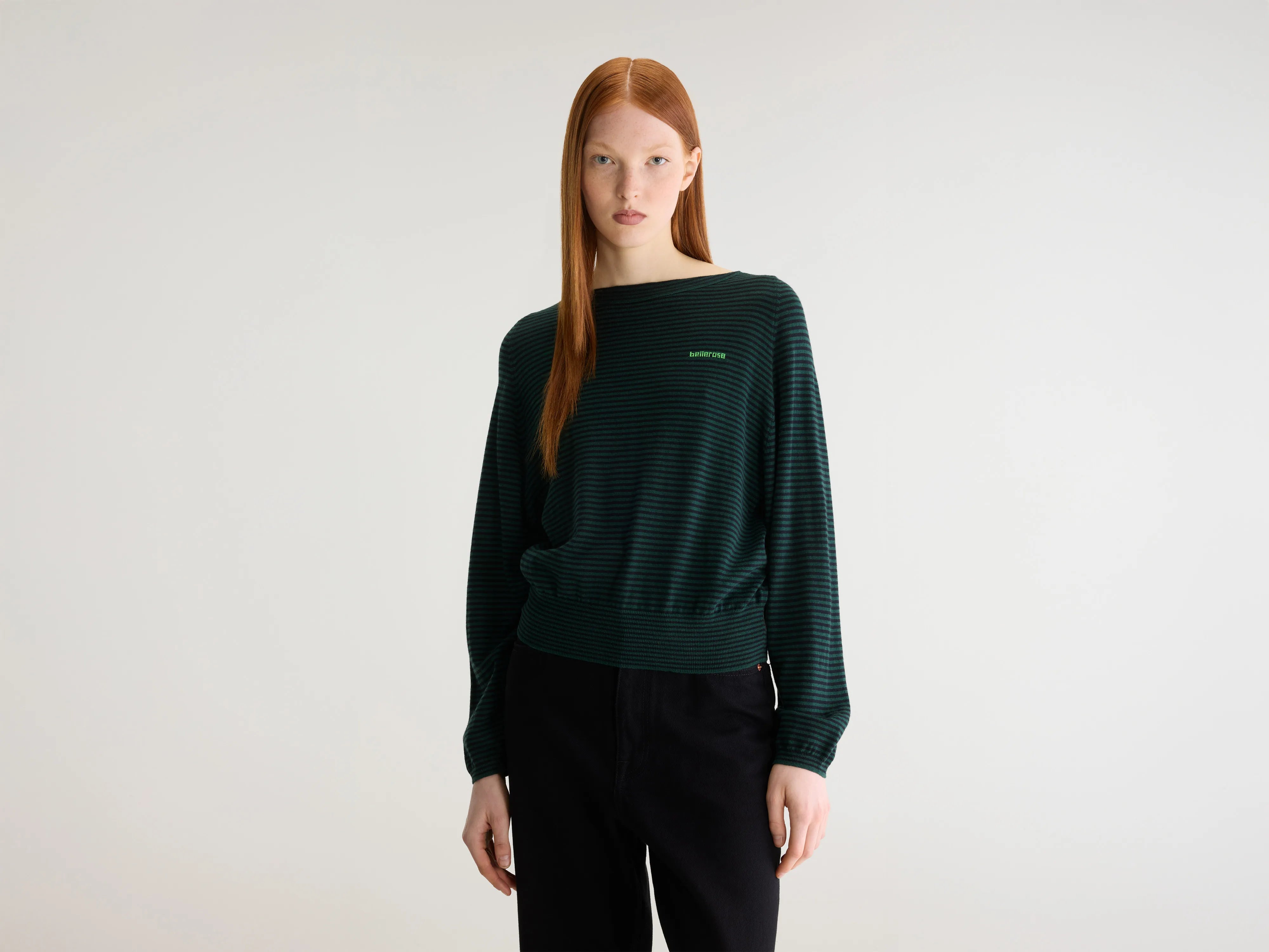 Gerhi relaxte sweater (262 / W / STRIPE B)